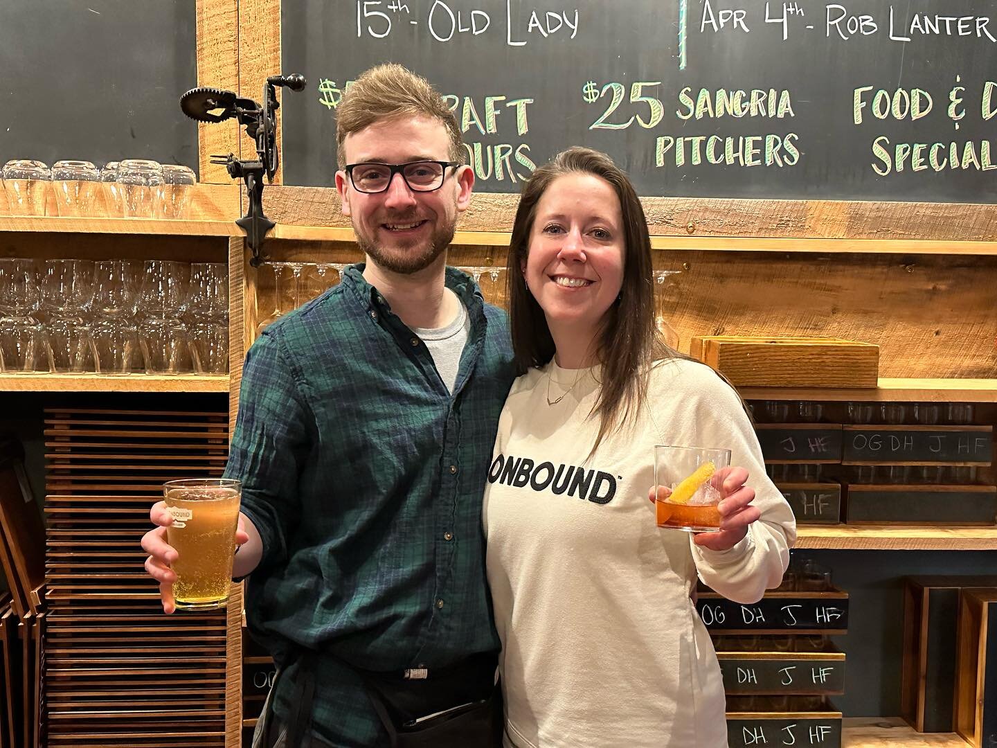 If you&rsquo;ve been to the Ciderhouse, chances are you&rsquo;ve run into these two. Lukas and Lucy have been slinging cider here at Ironbound since 2019. That&rsquo;s right. FIVE YEARS! Five years of flight pouring, festivals, chef dinners, a pandem