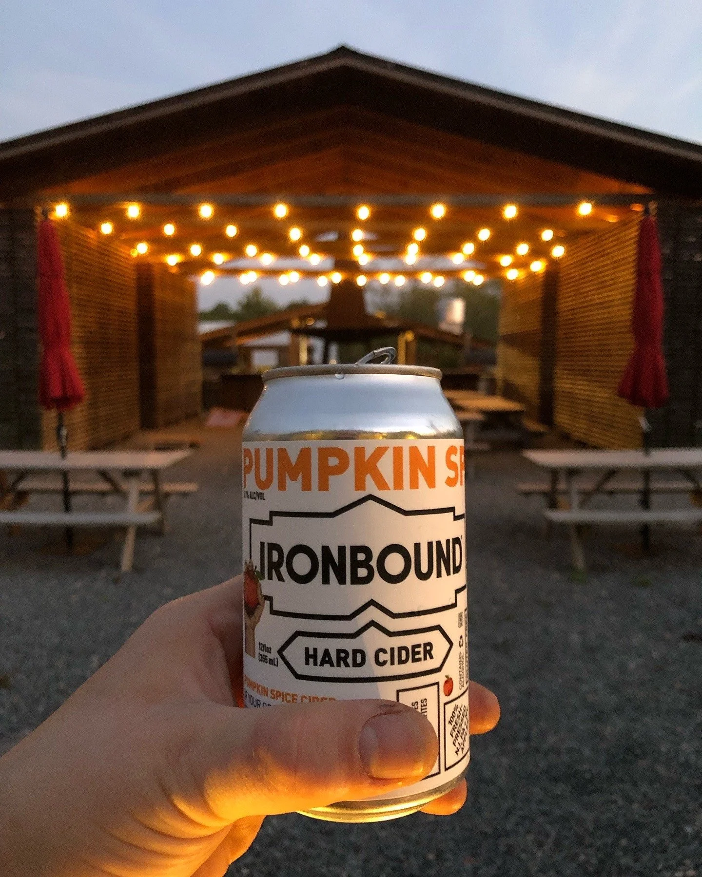 It's a good night for a Pumpkin Spice Hard Cider.