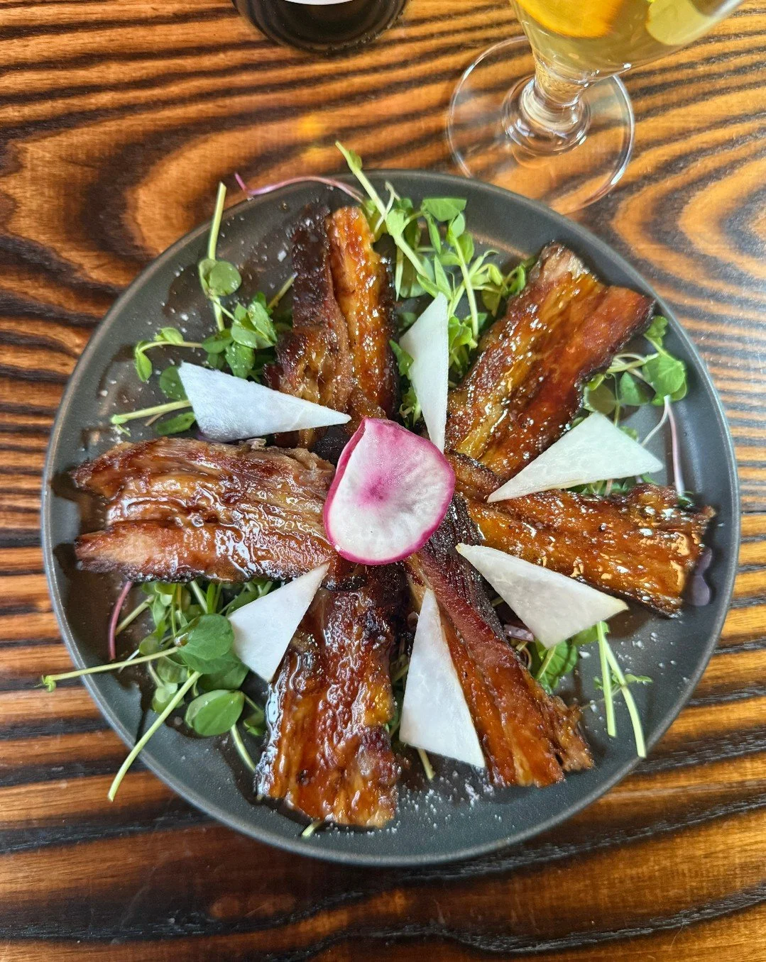 There's no telling how much snow we'll actually get, but we're playing it safe and will be closed this Sunday, January 25. ⁠
⁠
But Saturday is a go! And our Glazed Pork Belly is going to taste extra delicious ahead of the snowstorm.