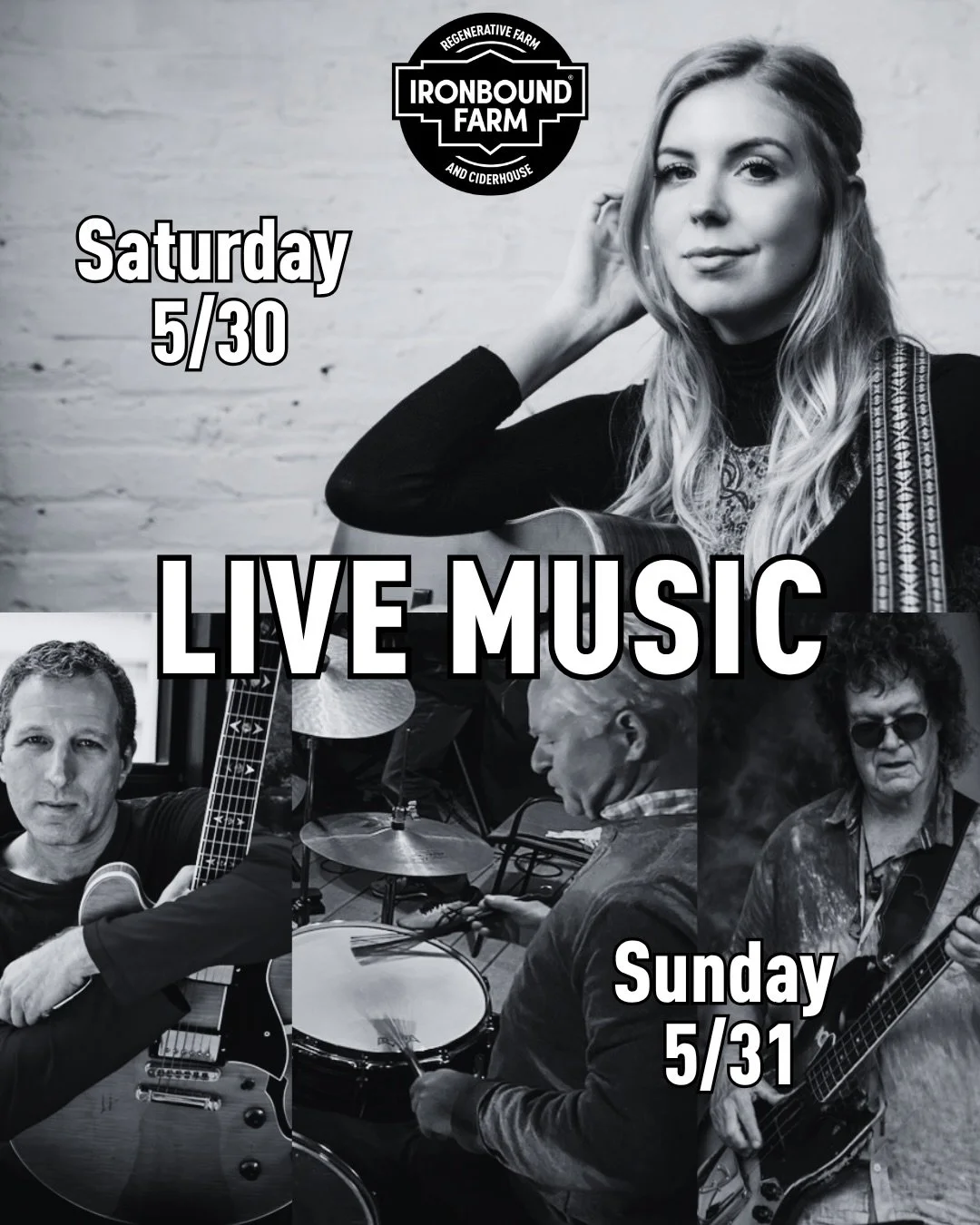 We&rsquo;re so excited for the beautiful weather this weekend! We&rsquo;ll have live music outside both Saturday evening and Sunday afternoon, featuring Paige Melton and Rob Lanter Trio. The weekend schedule will go as follows:

SAT 5-8 PM: Paige Mel