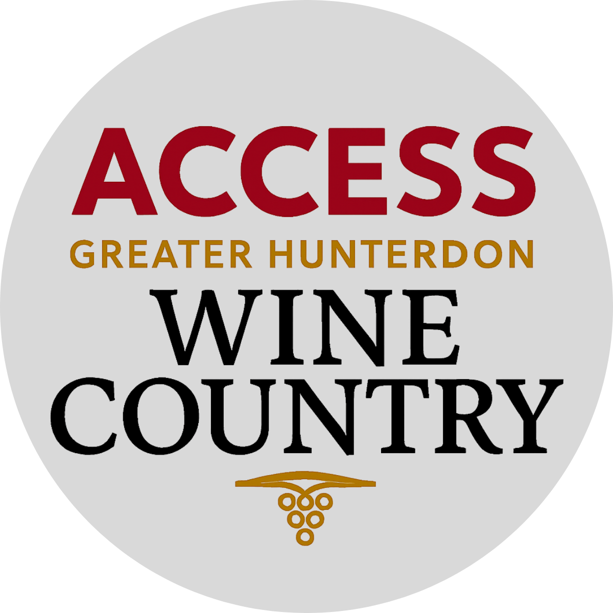 Access Greater Hunterdon Wine Country Logo