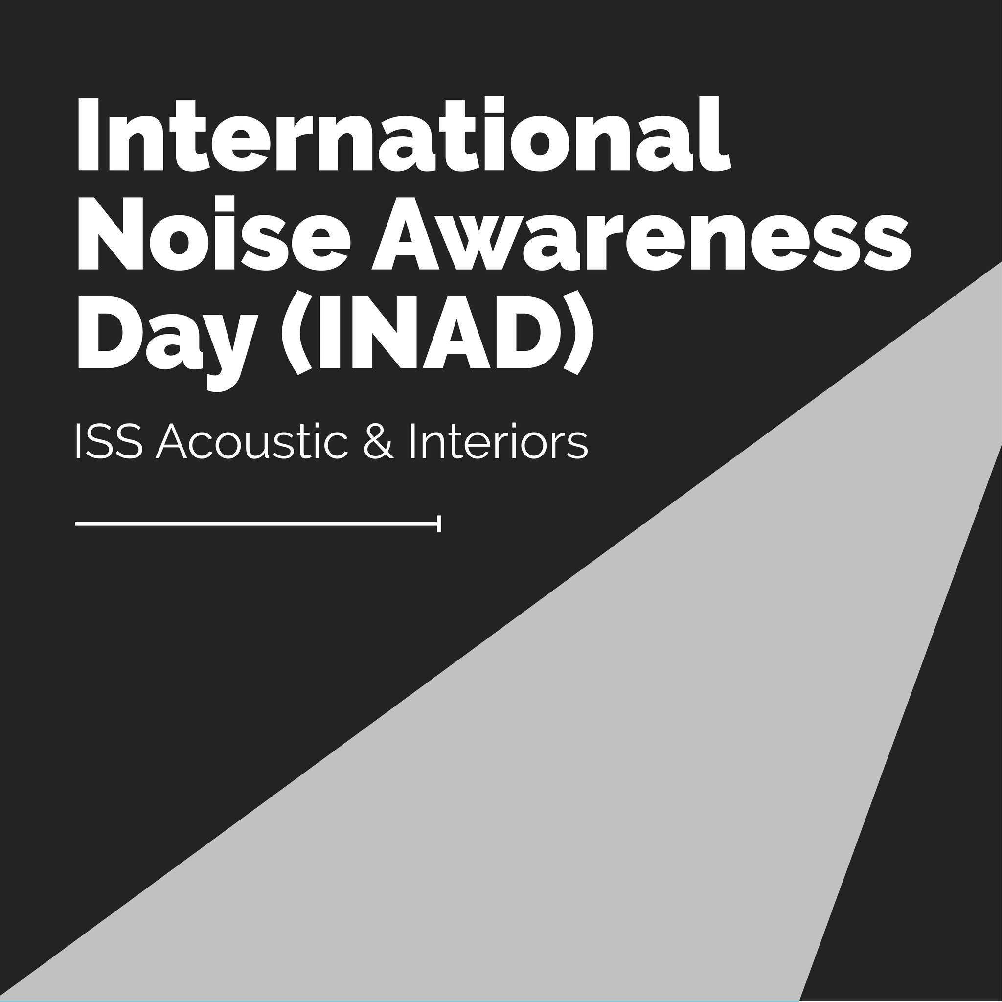 International Noise Awareness Day was established in 1996 to encourage individuals, communities, and organisations around the world to take action to reduce noise pollution and protect your hearing.

Here's a breakdown of why INAD exists and the harm