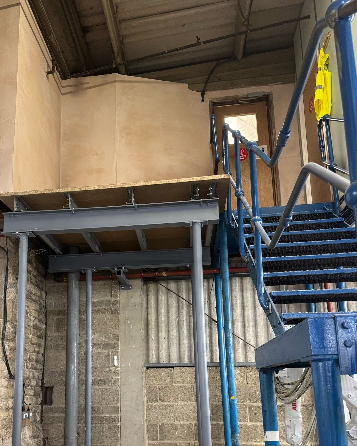 A recent project for a private client involved the installation of a 2m x 2m mezzanine floor to help with access of an assisted lift in an industrial space.

Interested in mezzanine flooring and wondering if it&rsquo;s right for your space? Get in to