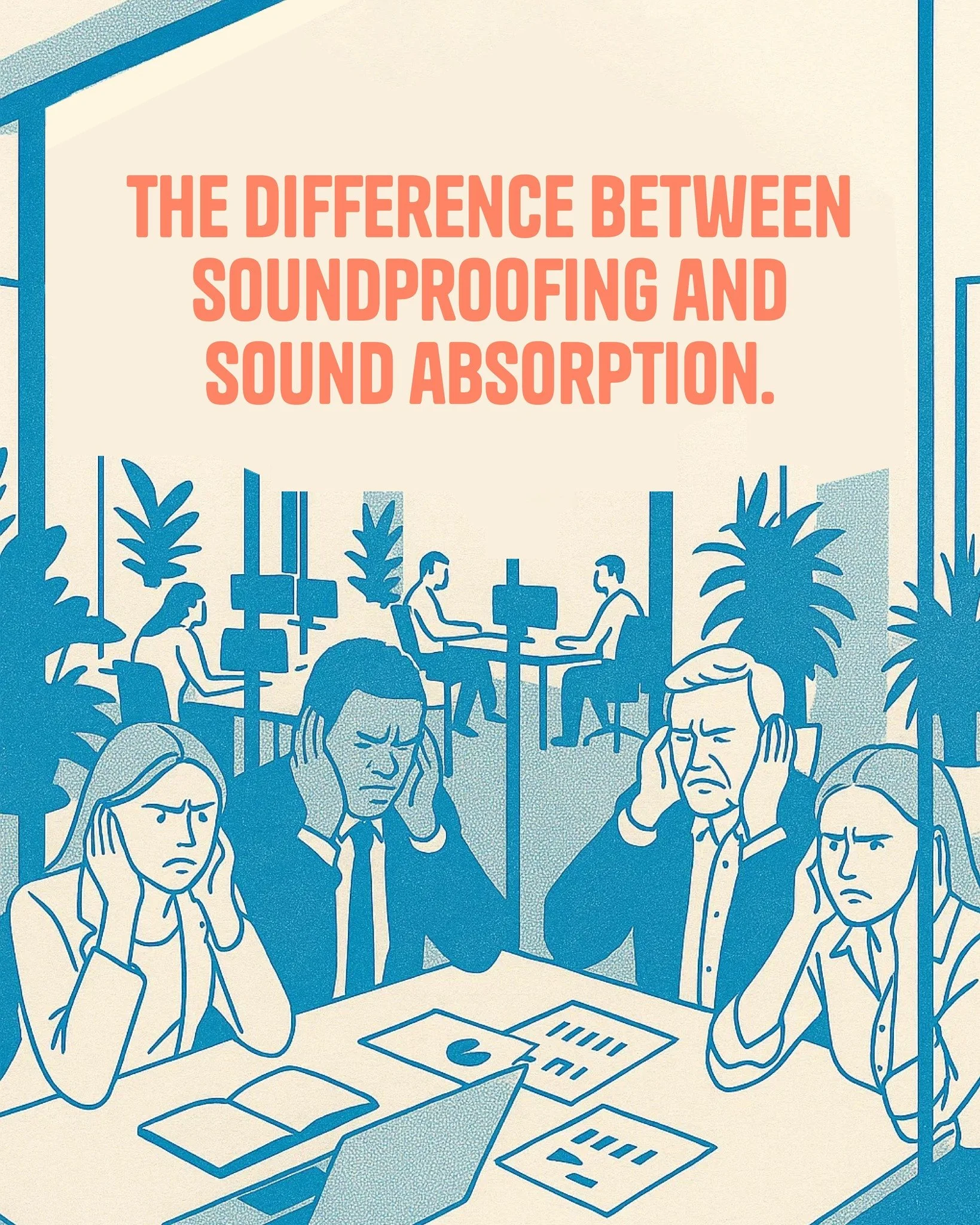 Many people believe soundproofing and sound absorption are the same thing! Although they both deal with reducing noise, in reality, they solve two completely different acoustic problems. 🔊

Check out our latest blog post that breaks down the differe