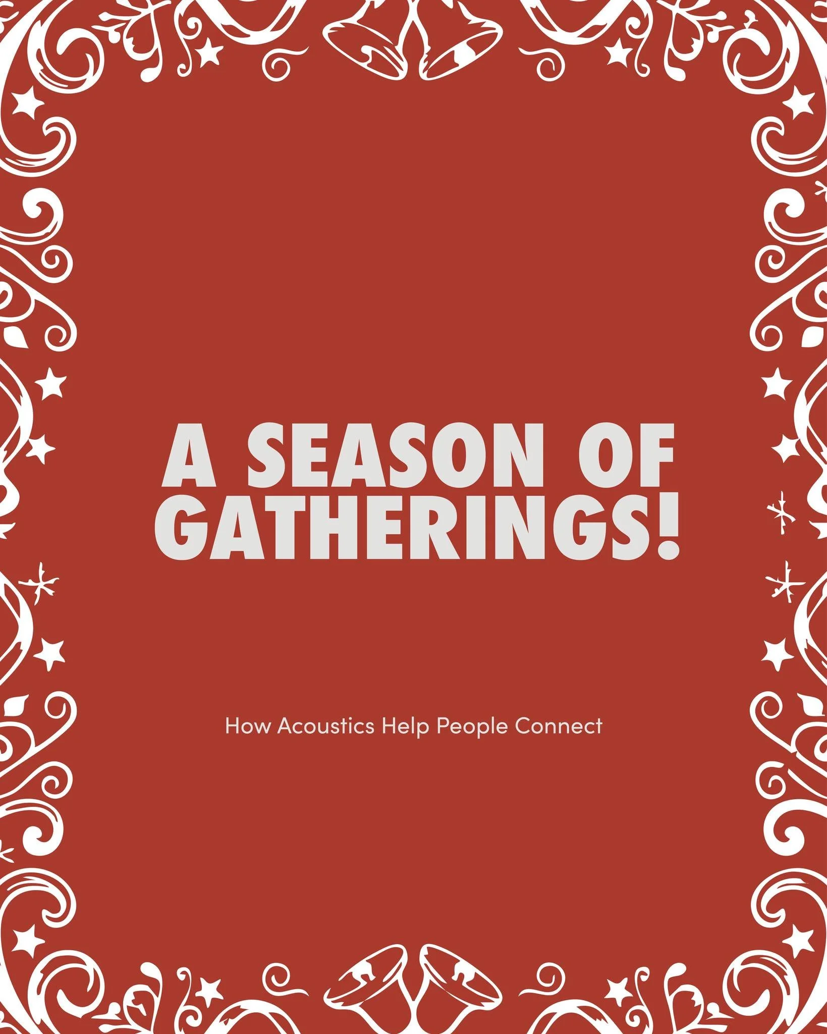 December is loud.
So is shopping.
So are parties.
So are most festivities.

Good sound isn&rsquo;t about silence, it&rsquo;s about clarity.
Here&rsquo;s to festive spaces full of warmth, not noise.

Explore the full write-up on our website. Link in b