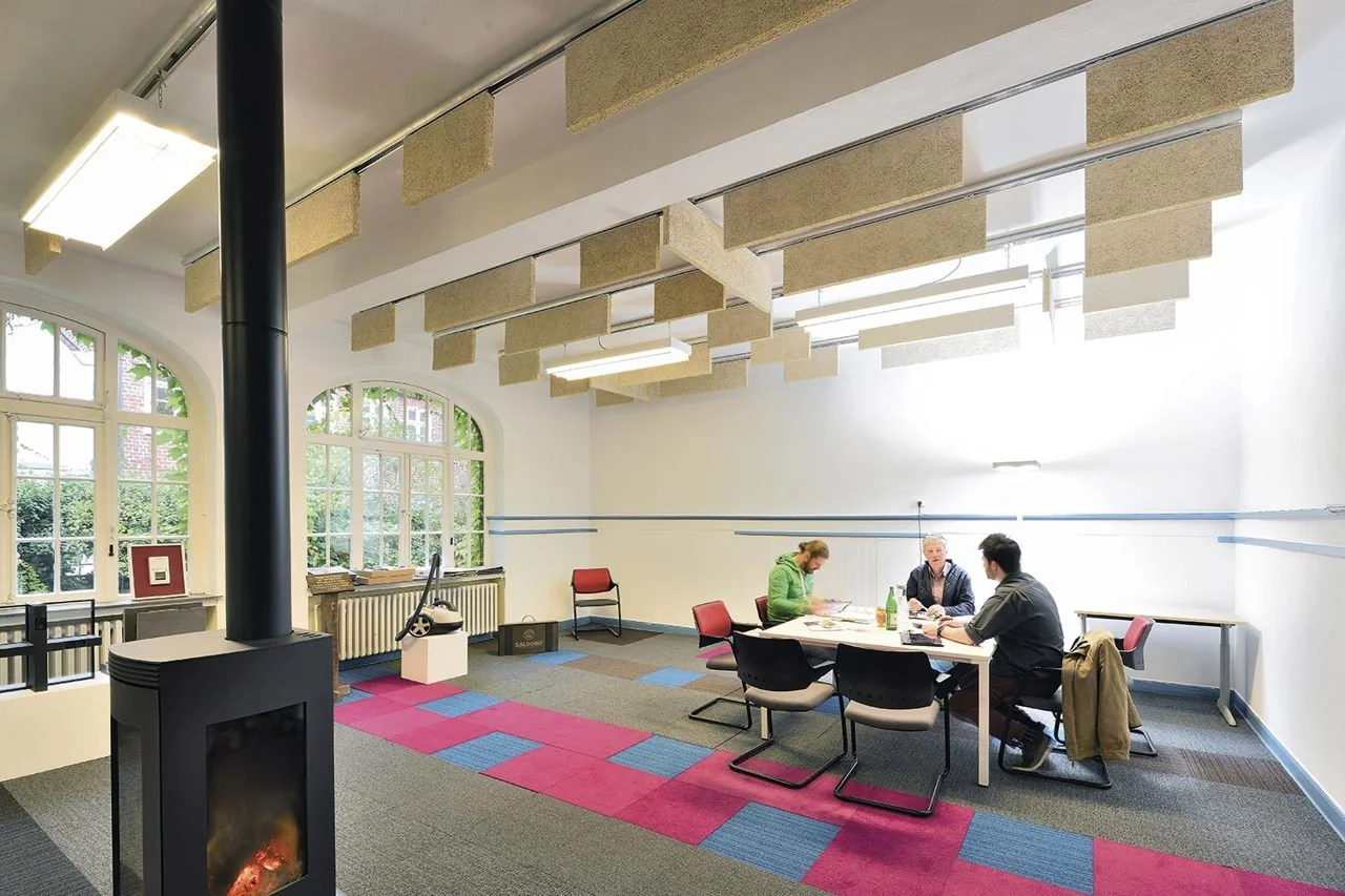 Troldtekt®clouds and baffles