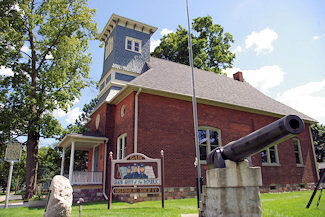Marshall Historical Society’s archival Center and Military Museum. The majority of the displays are from the Civil War era, and are of or from Marshall veterans. Open June-August on Saturdays, noon to 4:00 p.m