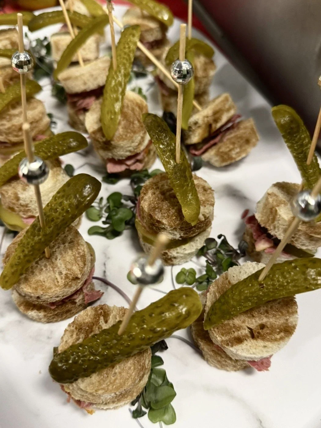 Manhattan Mini Pastrami Sliders