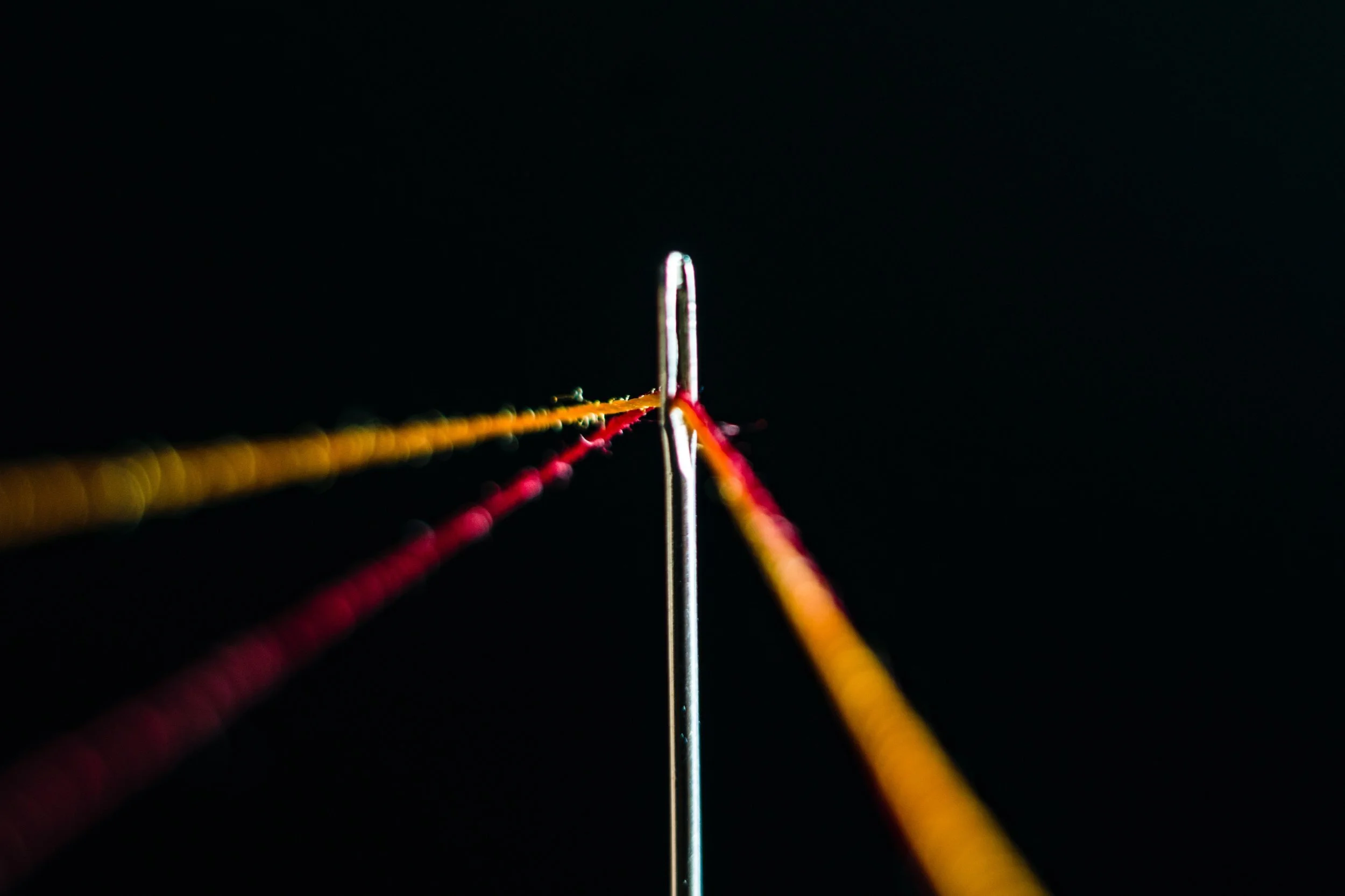 string in a needle
