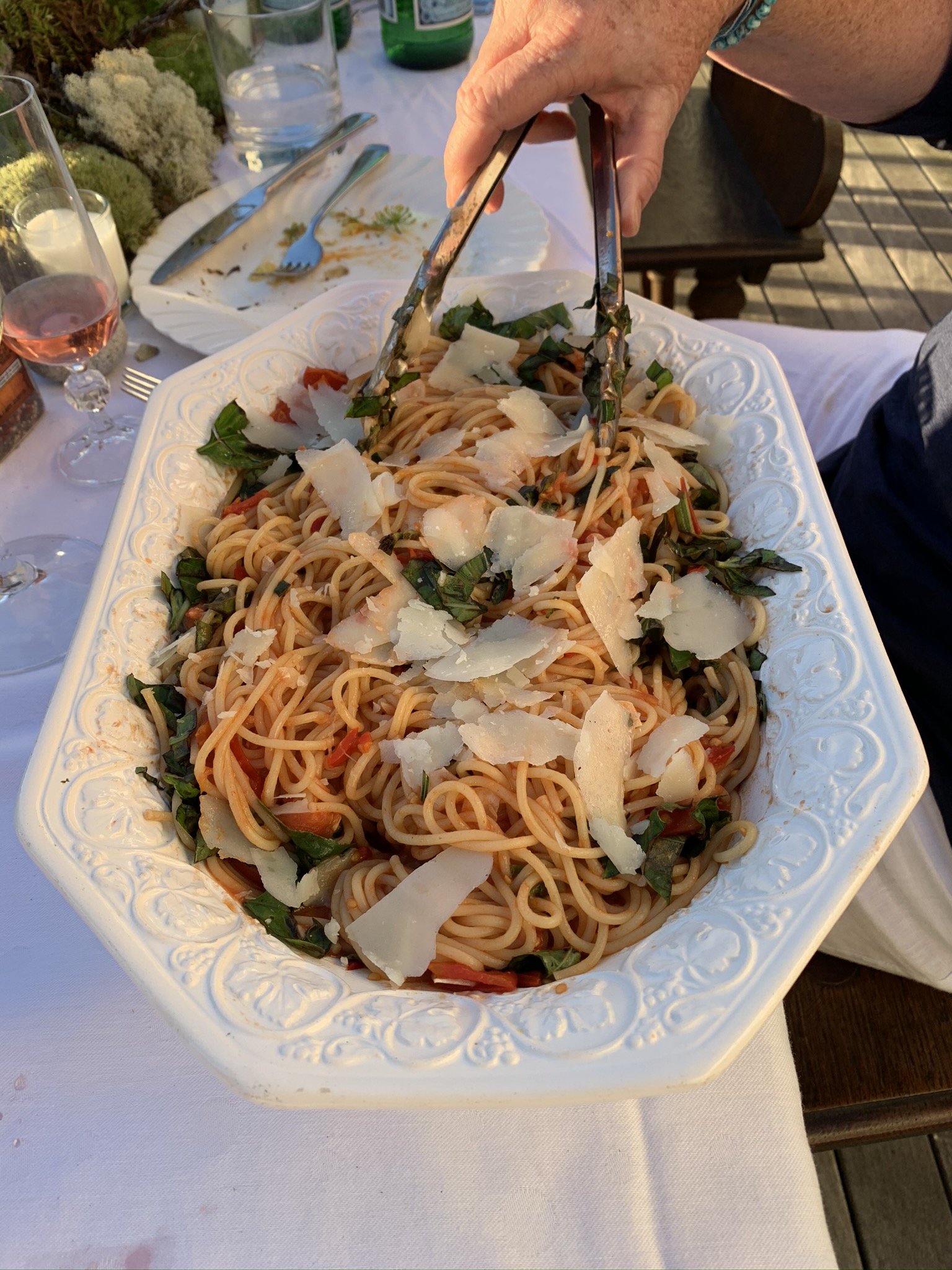 Dinner at the Farm