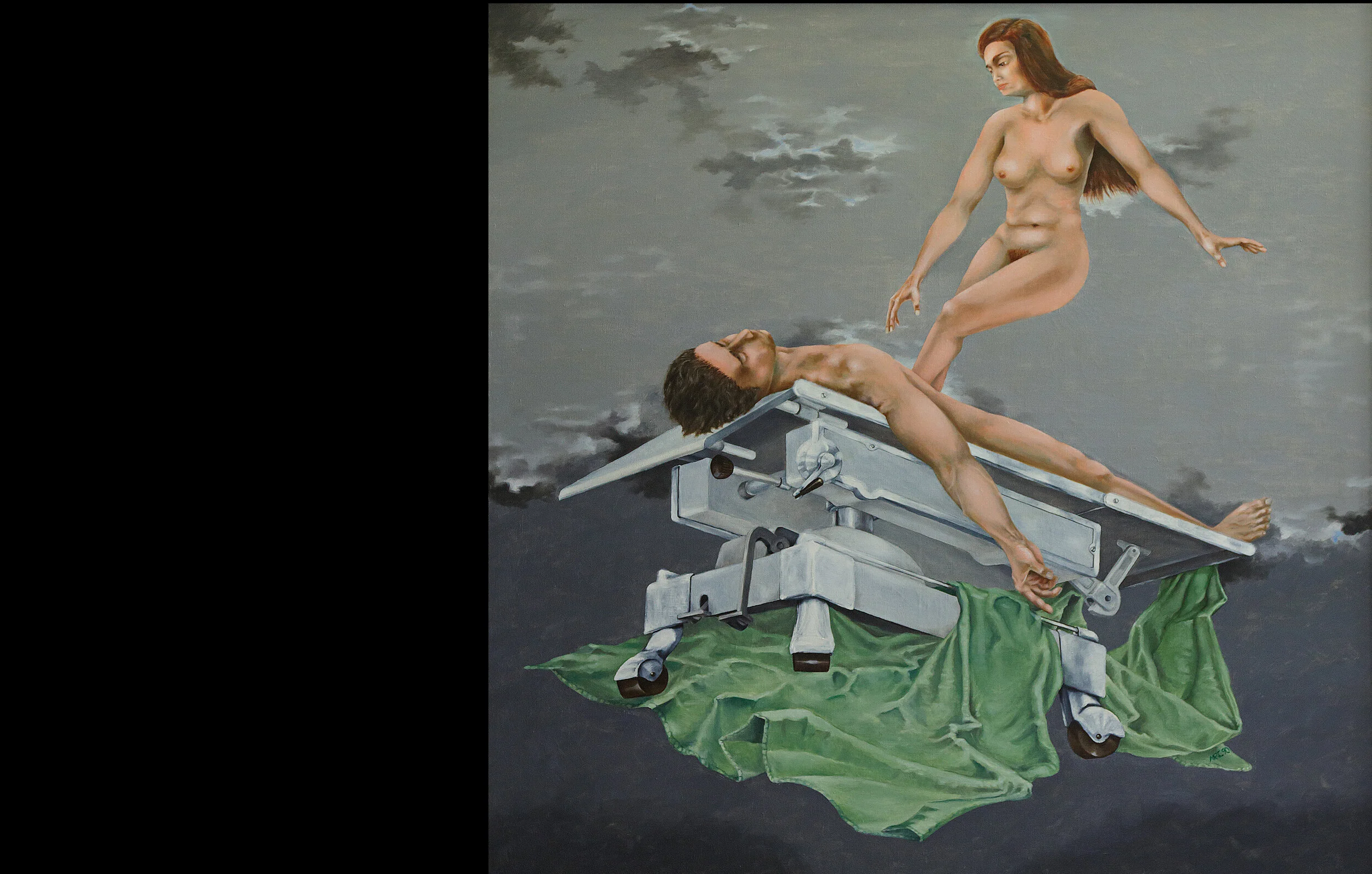   CREATION OF EVE   1990, 62X62                       