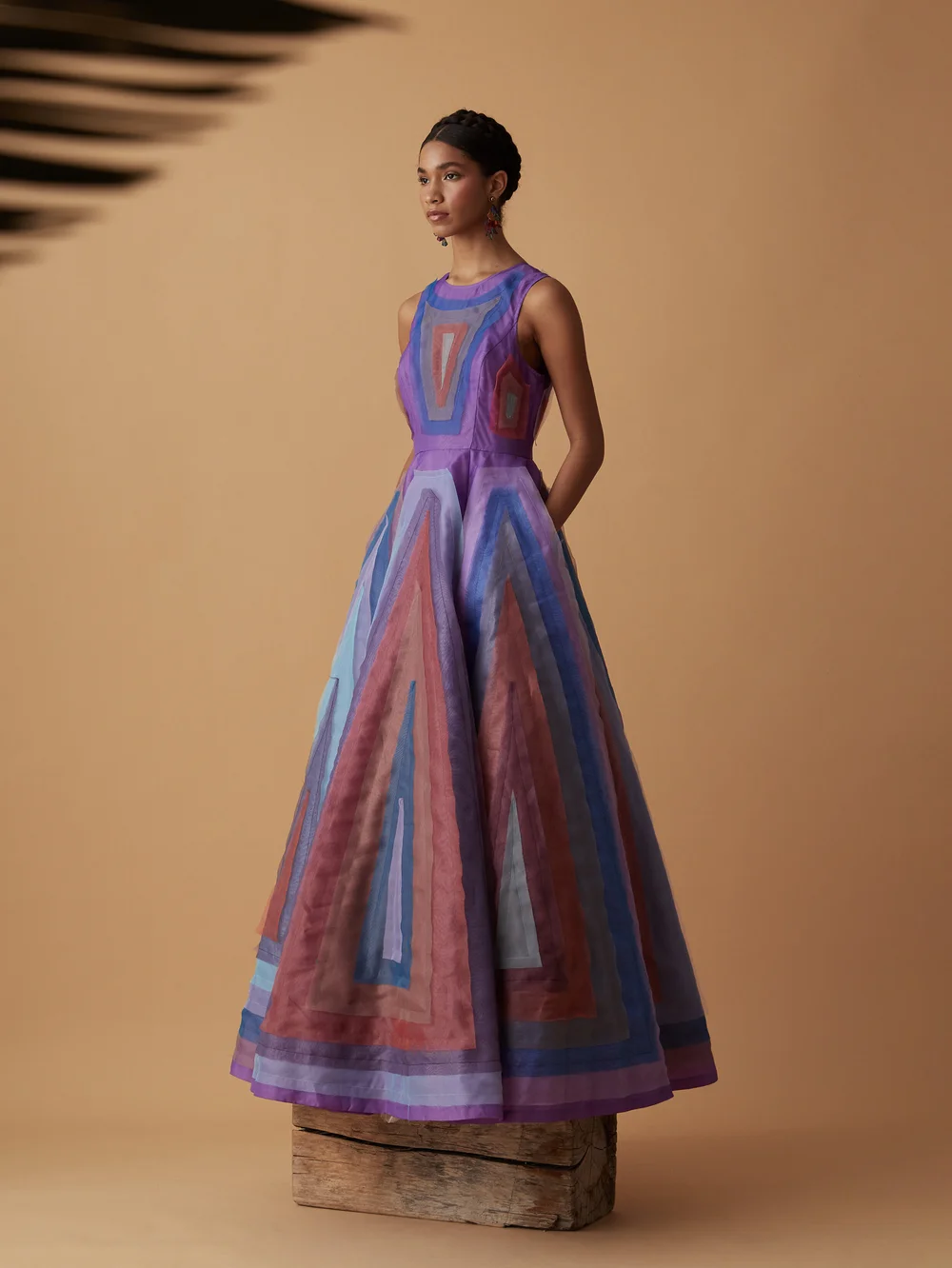 rainbow organza dress Rainbow Organza Gown