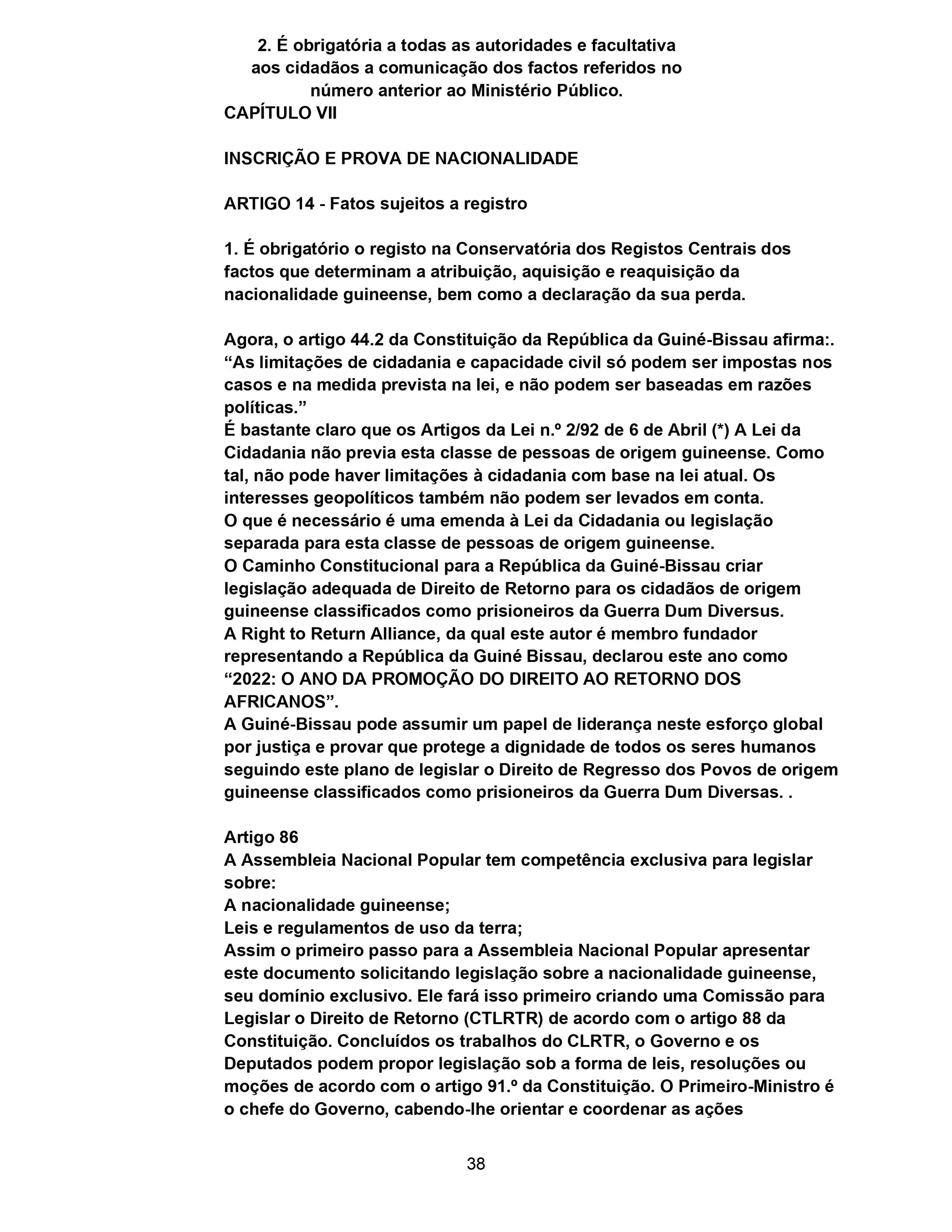 RUMO A UMA POLÍTICA DE DIREITO DE RETORNO E CIDADANIA PARA OS DESCENDENTES  DE PESSOAS RETIRADAS DE TERRITÓRIOS DA ÁFRICA DURANTE O TRÁFICO  TRANSATLÂNTICO E ESCRAVIDÃO DE POVOS AFRICANOS — @