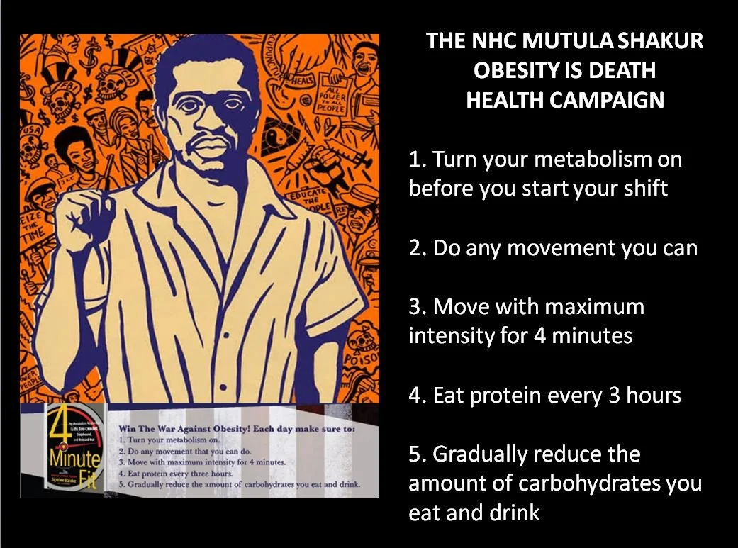 BBHAGSIA Celebrates Inaugural Dr. Mutulu Shakur Community Health Day With 4 Minute Fit Program