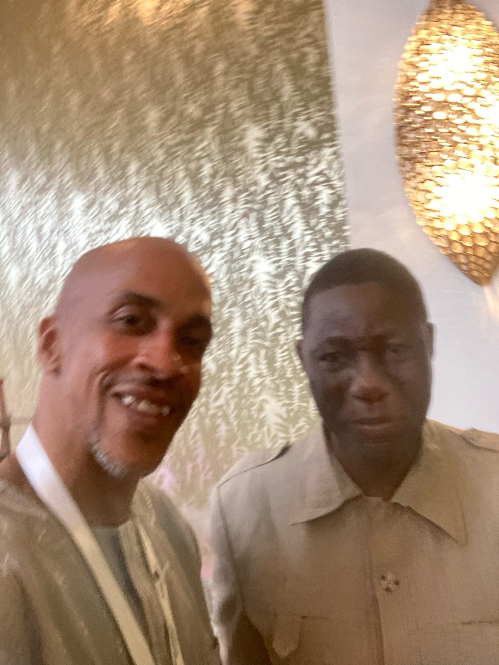 With Dr. Jimni Adisa, Director CIDO and Head of ECOSOCC at the African Union