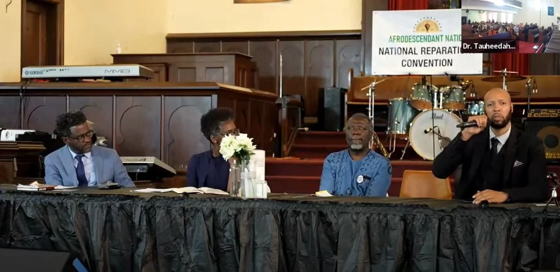 The Minister of Foreign Affairs of the Provisional Government of the Republic of New Afrika addressed the Afrodescendant Nation National Reparations Convention in Washington, D.C.