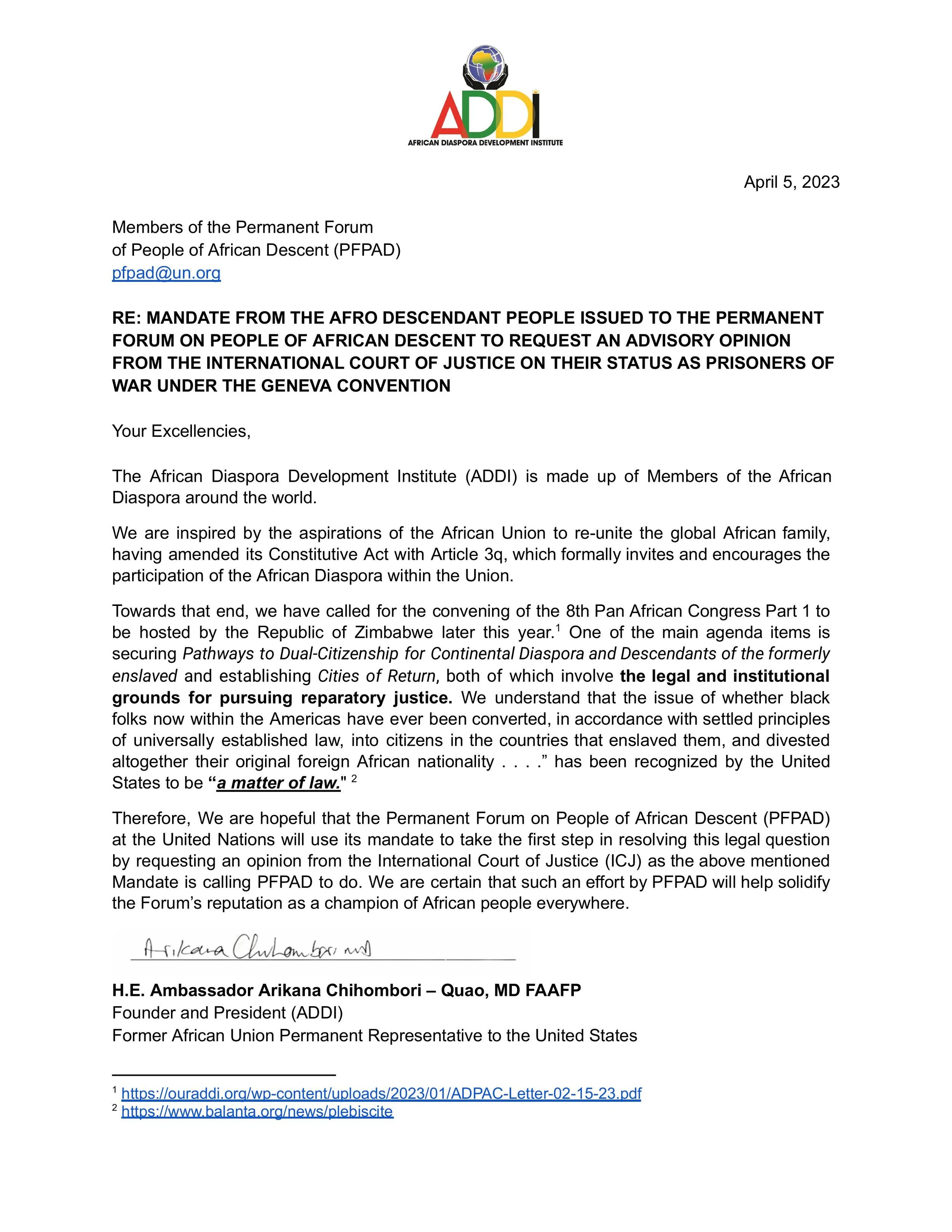 ADDI Letter to the Members of PFPAD.jpg