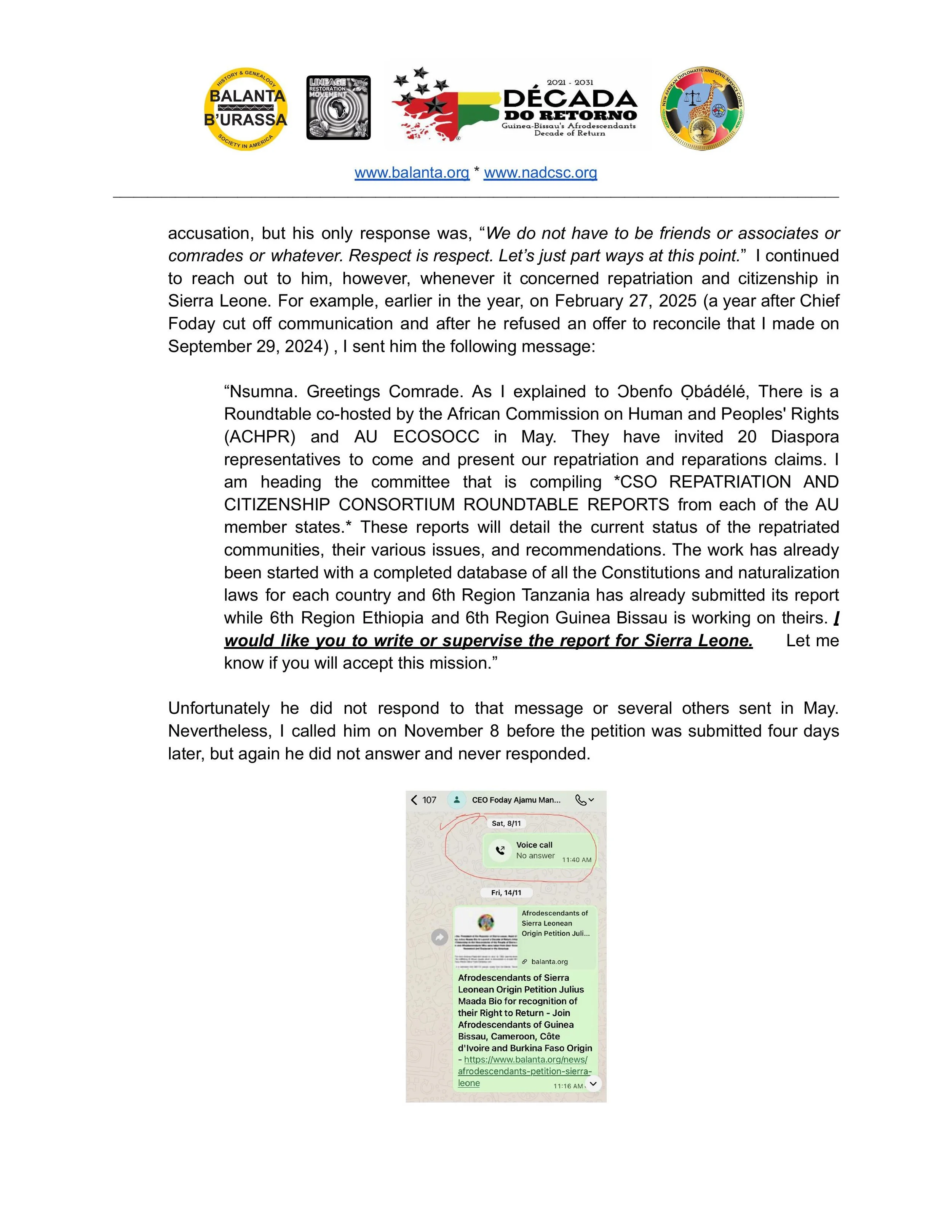 Letter to UNIA RE_ Violations of MaatAfrodescendant Theocratic Special Envoy Extraordinary  & Reparations Expert High Chancellor of Lineage & Ancestral Return,  Alafia High Council-images-12.jpg