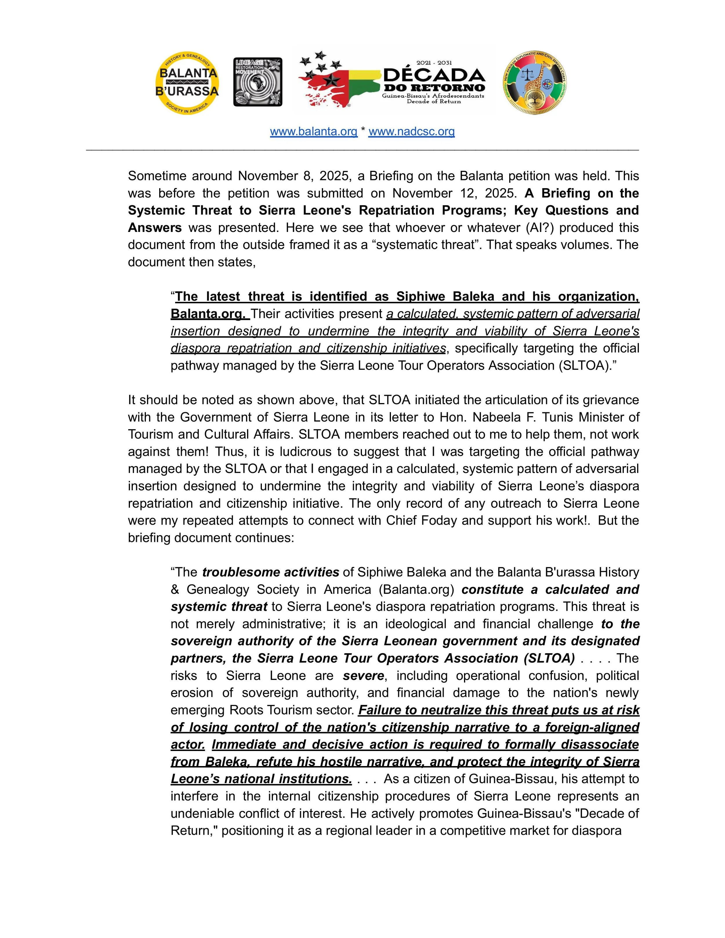 Letter to UNIA RE_ Violations of MaatAfrodescendant Theocratic Special Envoy Extraordinary  & Reparations Expert High Chancellor of Lineage & Ancestral Return,  Alafia High Council-images-13.jpg