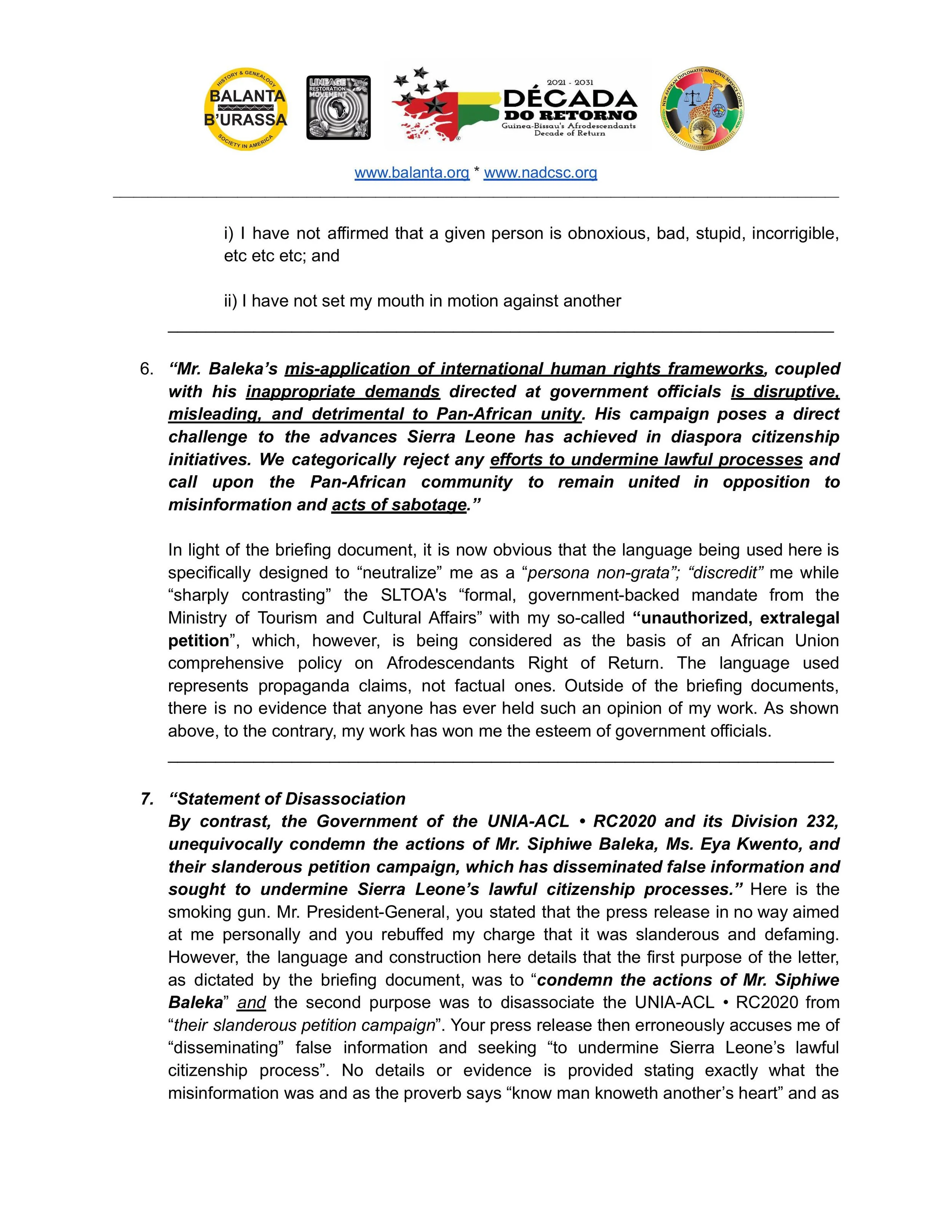 Letter to UNIA RE_ Violations of MaatAfrodescendant Theocratic Special Envoy Extraordinary  & Reparations Expert High Chancellor of Lineage & Ancestral Return,  Alafia High Council-images-16.jpg