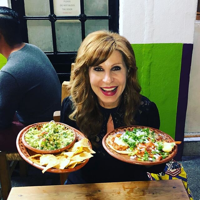 This is me in my happy place - Panchos Takos. Best tacos in the world! And yes, I ate it all. Happy Cinco De Mayo! #bighungry #puertovallarta #mexico #margaritas #cincodemayo #love #spicy #guacamole #delicious #stretchitout