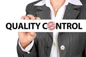 The correlation between quality and production levels