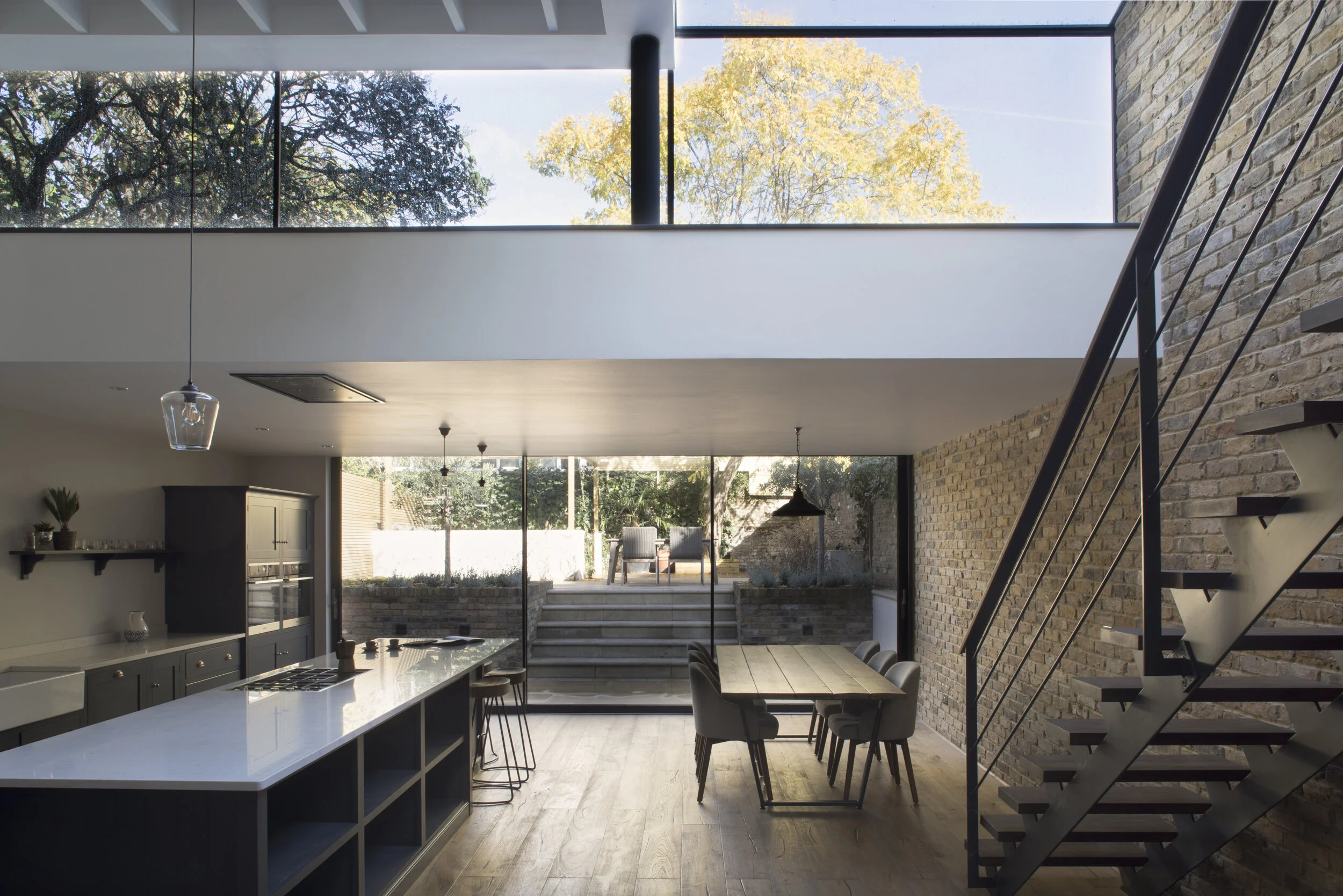 the design created more space with increased natural light