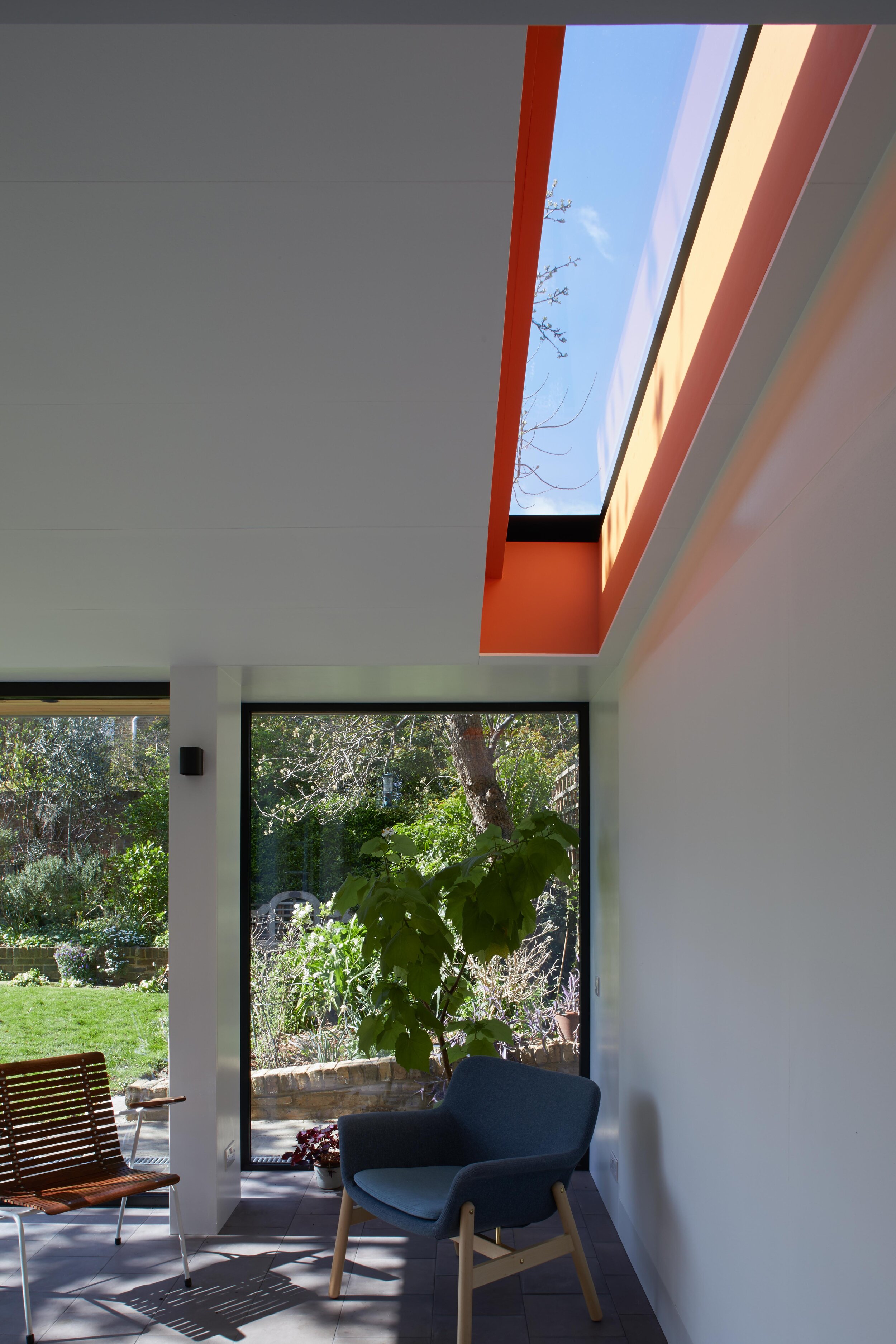Skylight designed by Architects in Peckham. Single-storey rear extension.
