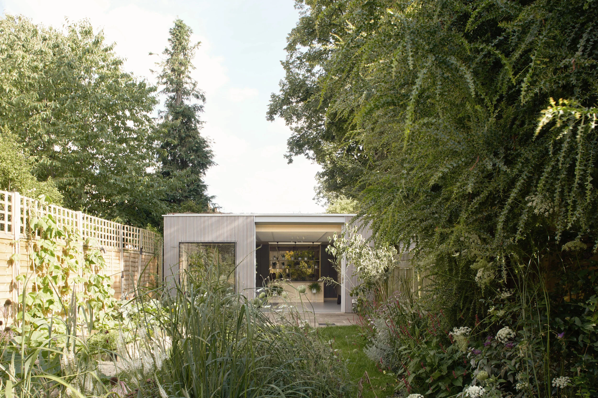 External view of London based annex garden home. From architects in London.