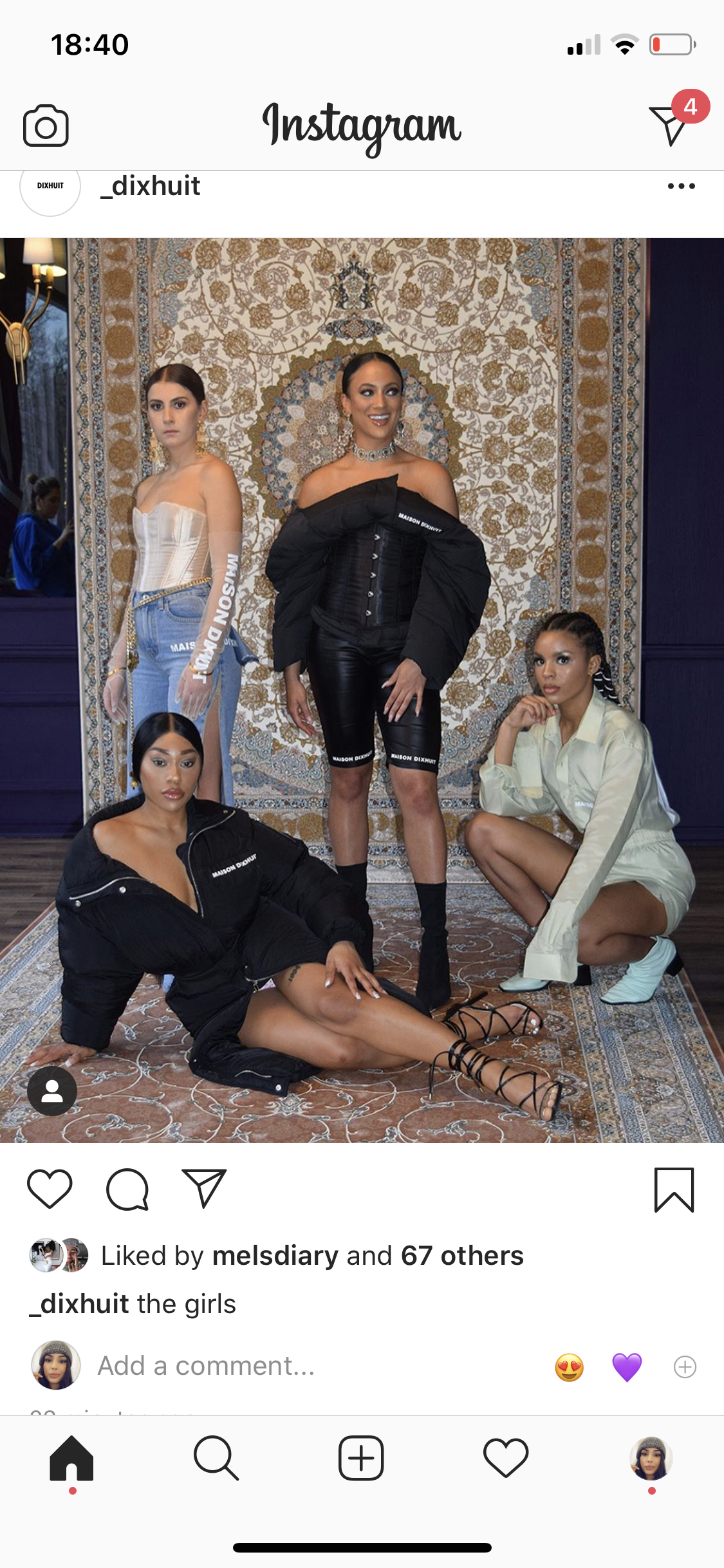 MAISON DIXHUIT FASHION SHOW 2020