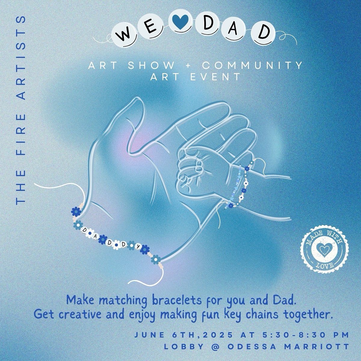 We&rsquo;re thrilled to invite you to a fantastic collaboration with @the.fire.artists for their upcoming pop-up gallery, &ldquo;We Love Dad&rdquo;! Mark your calendars for Friday, June 6th, 2025, and join us in the vibrant atmosphere of our Great Ro