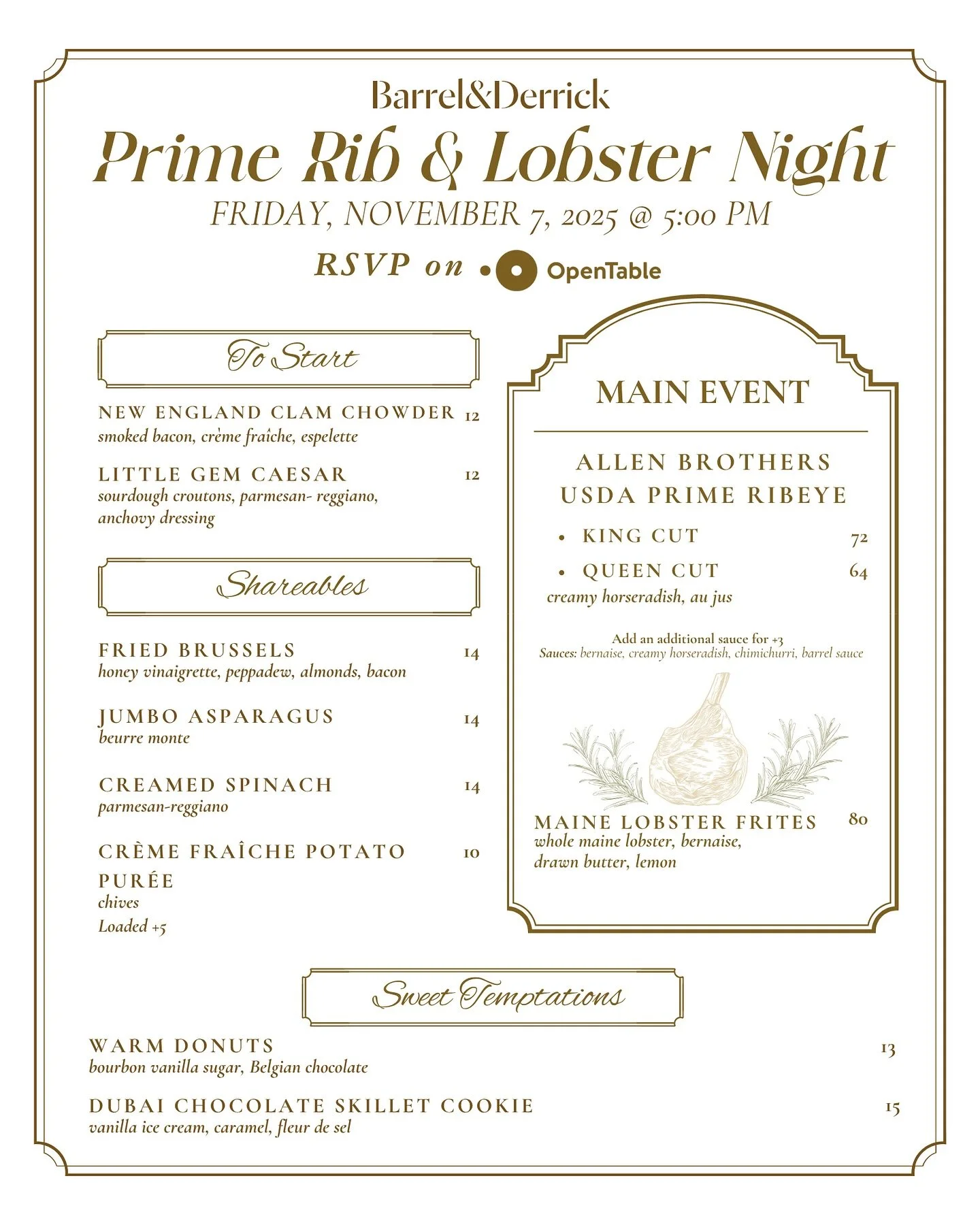 Get ready for a delicious evening at #FirstFridaysODTX, happening at the Odessa Marriott on Friday, November 7, 2025, starting at 5 PM! Whether you&rsquo;re planning a romantic date night or just ready to kick off the weekend, we&rsquo;ve got an enti