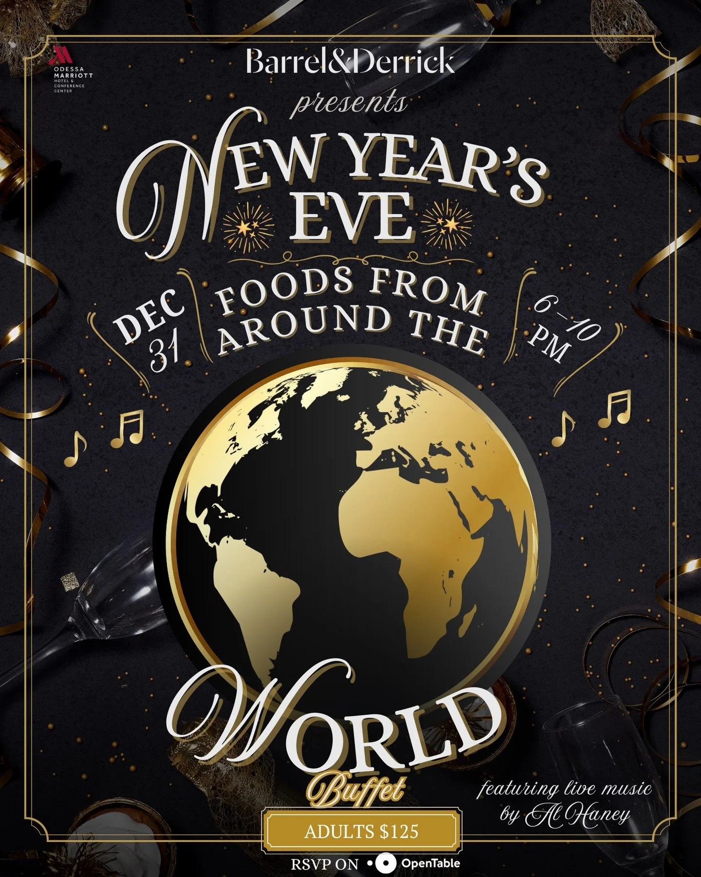 New Year&rsquo;s Eve Foods from Around the World

Please join us on December 31st, 2025, for New Year&rsquo;s Eve Around the World as we ring in the new year with an unforgettable global feast. Get ready for a night filled with vibrant flavors, festi