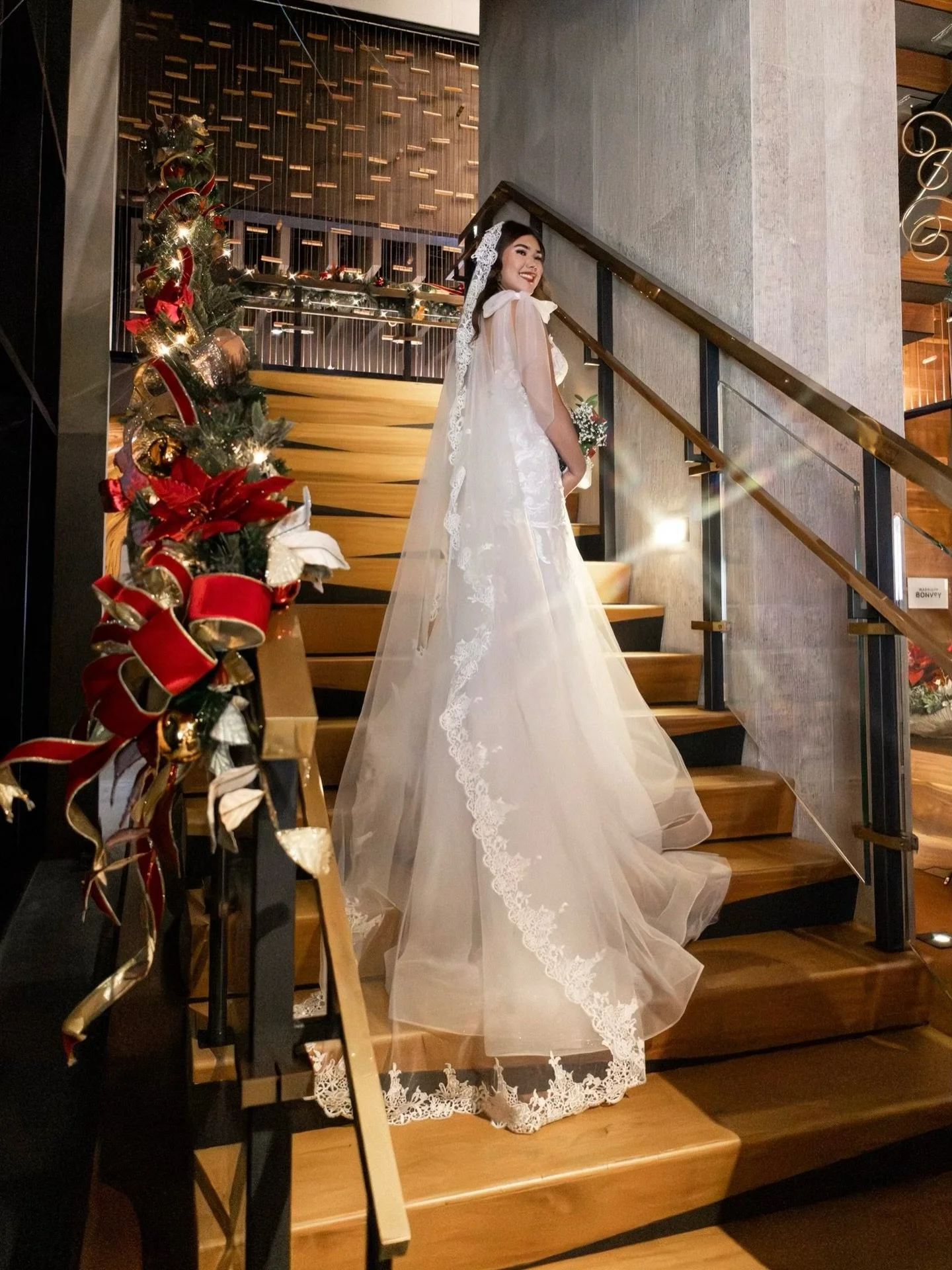 Discover beautiful backgrounds at every turn, creating the perfect setting for heartfelt, memorable bridal portraits. #OdessaMarriott

Dress: @bellamibellabridal