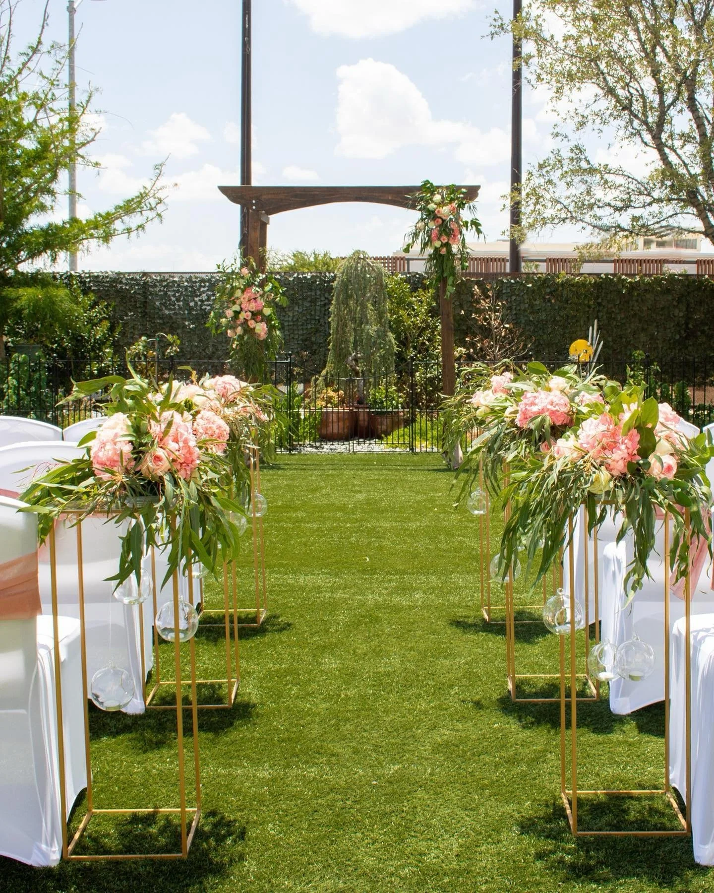 Let us help you make your dream wedding come true in our beautiful event garden, creating memories you&rsquo;ll cherish forever.