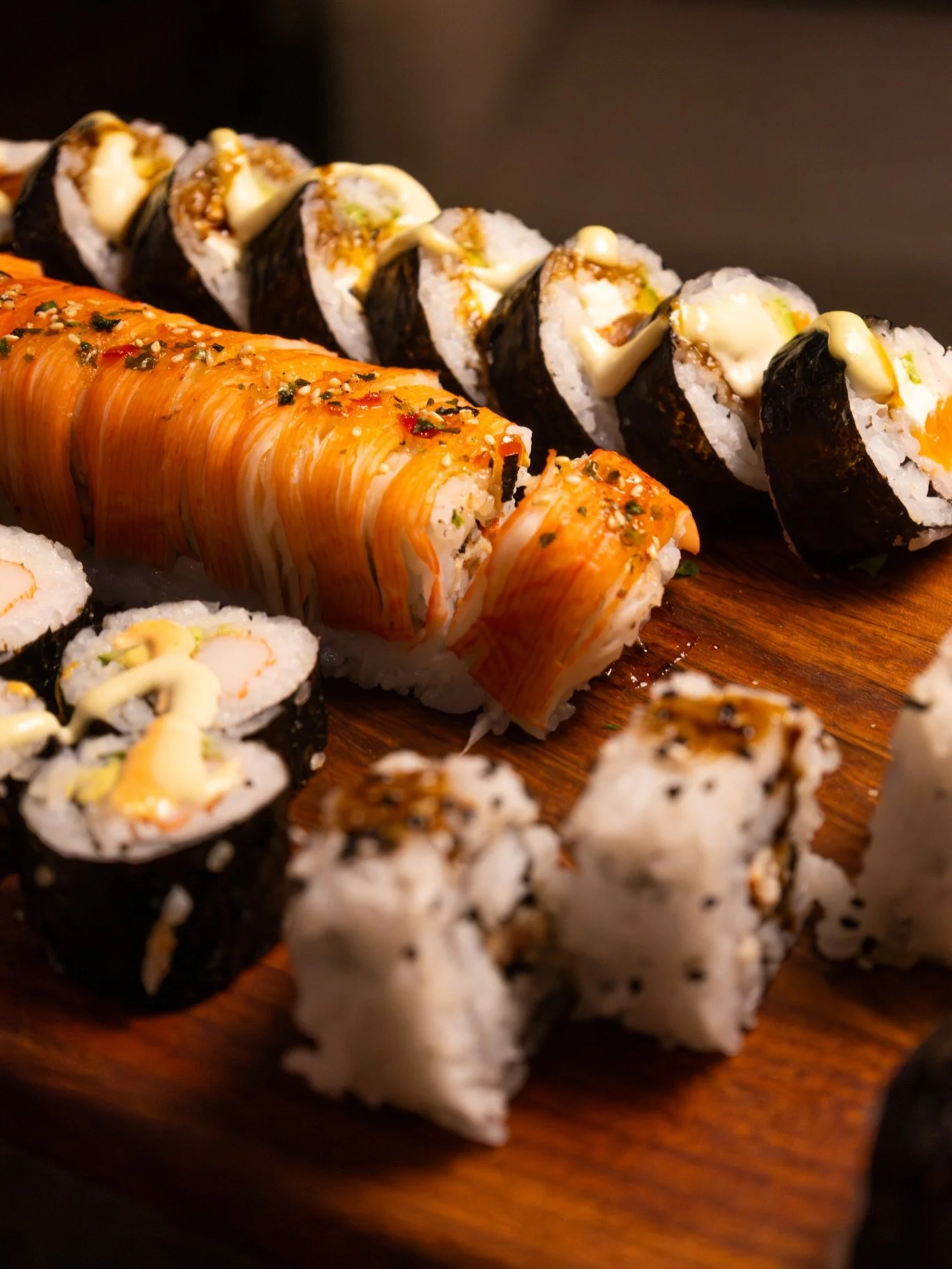 Experience a delicious date night at Barrel &amp; Derrick this Friday with our exclusive, chef-crafted Sushi Menu&mdash;where every bite is a celebration of flavor and freshness.

Celebrate April with our exclusive Friday Night Sushi Features! Indulg