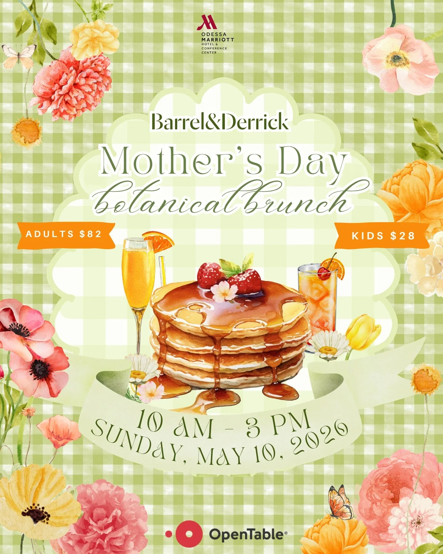 Celebrate the remarkable women in your life with our Mother&rsquo;s Day Botanical-themed Brunch, featuring a memorable dining experience on Sunday, May 10th, from 10 AM to 3 PM at Barrel &amp; Derrick. Treat mom or the special mothers in your life to