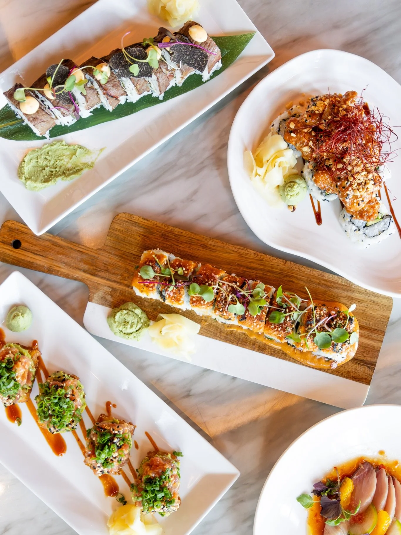 Experience a delicious date night at Barrel &amp; Derrick tonight with our exclusive, chef-crafted Sushi Menu&mdash;where every bite is a celebration of flavor and freshness.

Celebrate April with our exclusive Friday Night Sushi Features! Indulge in