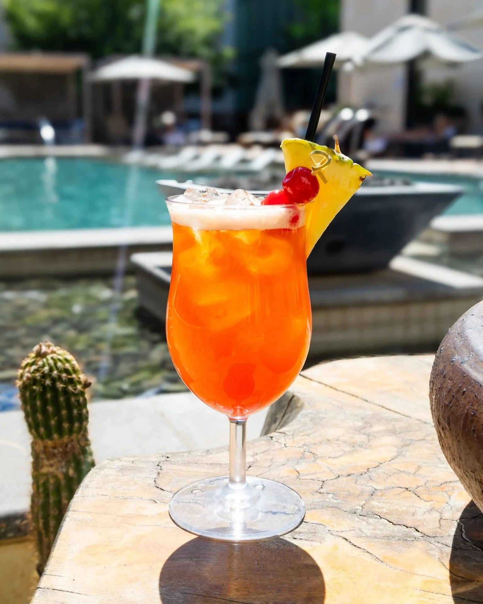 Treat yourself to a refreshing poolside cocktail from White Buffalo when you book your stay at the Odessa Marriott Hotel &amp; Conference Center.