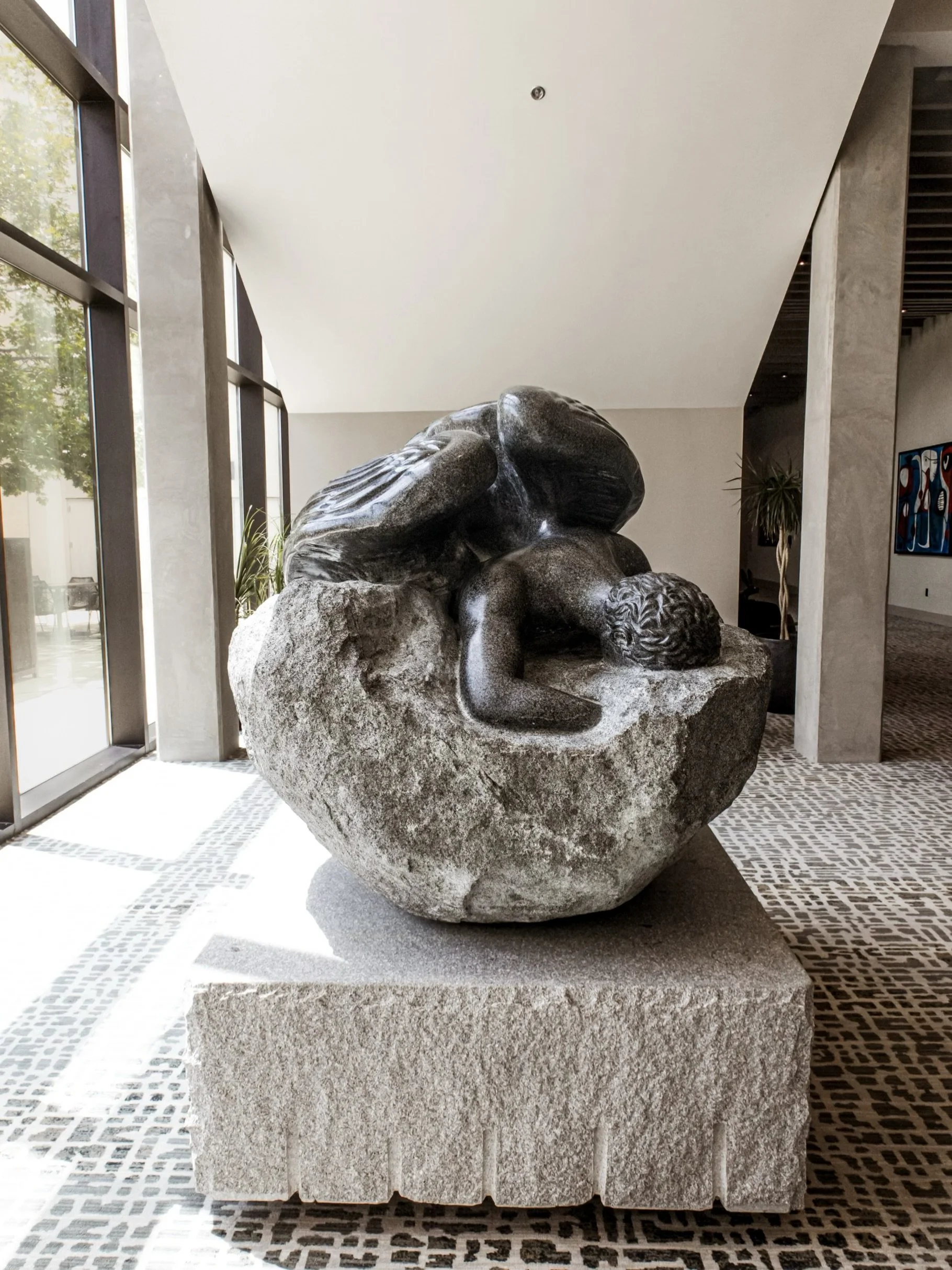 Find inspiration at #OdessaMarriott, where stunning artwork ignites your creativity.