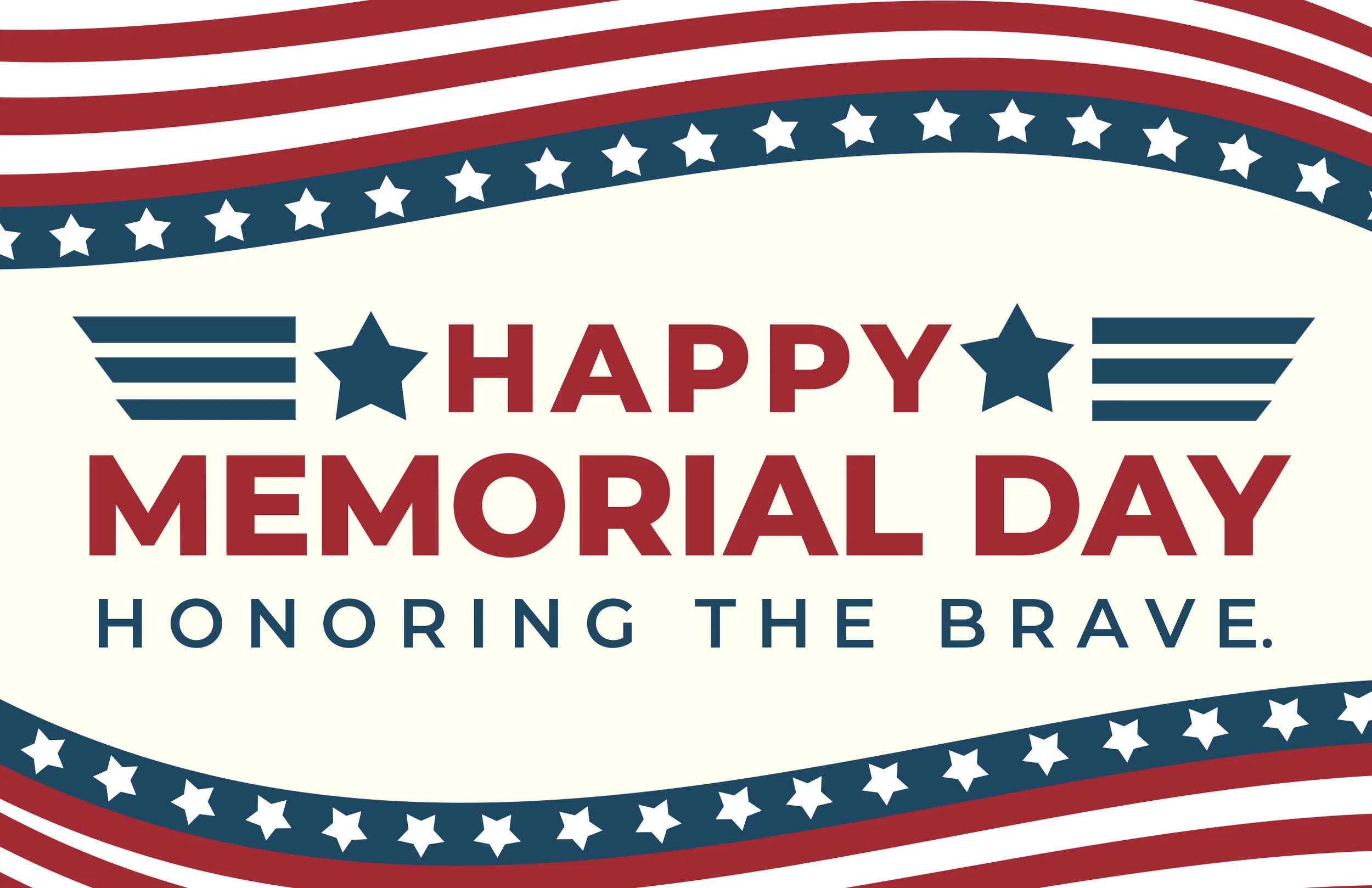 Memorial Day Cart Decoration Signs — senior living media