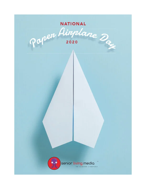 National Paper Airplane Day Day Activites & Games — senior living media
