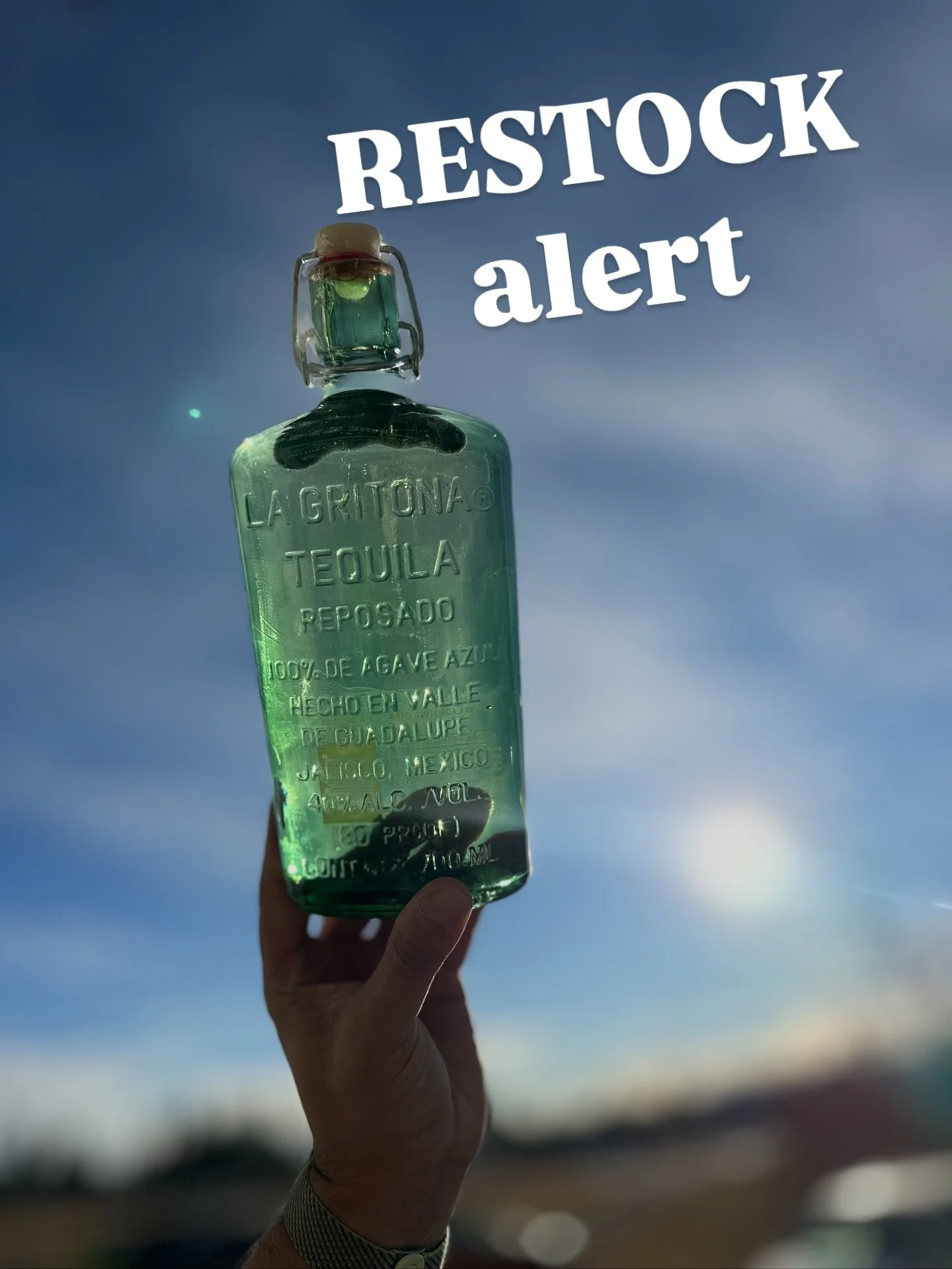 La Gritona Tequila is back in stock! The delicious offering from the only women-run distillery in Valle De Guadalupe, Jalisco is back by popular demand. 

More delicate then most tequila with clean, precise flavours makes this a delicious sipping teq