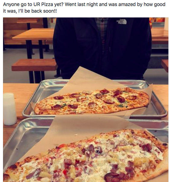 A post from the page