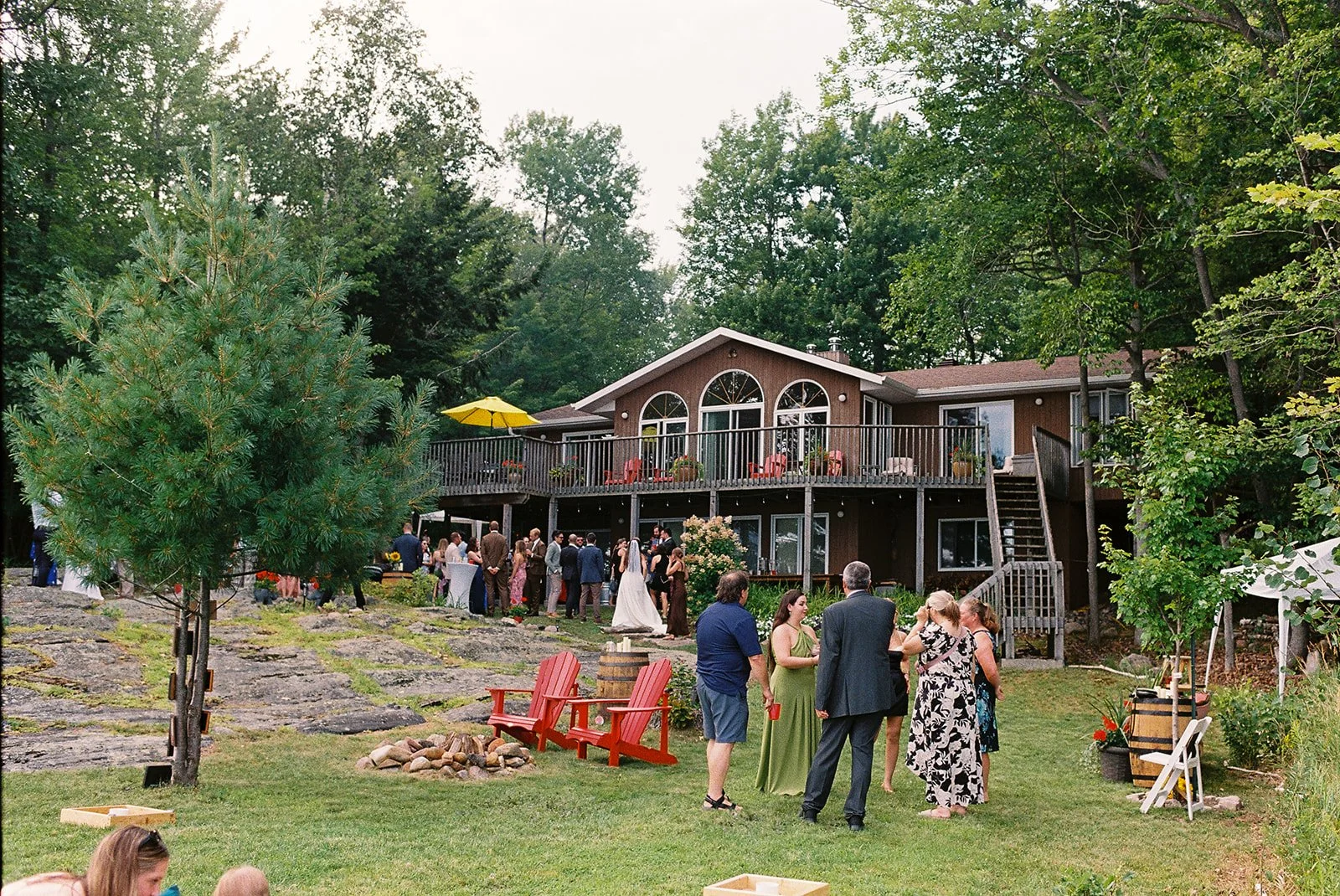 Georgian Bay Wedding at Family Cottage Wedding