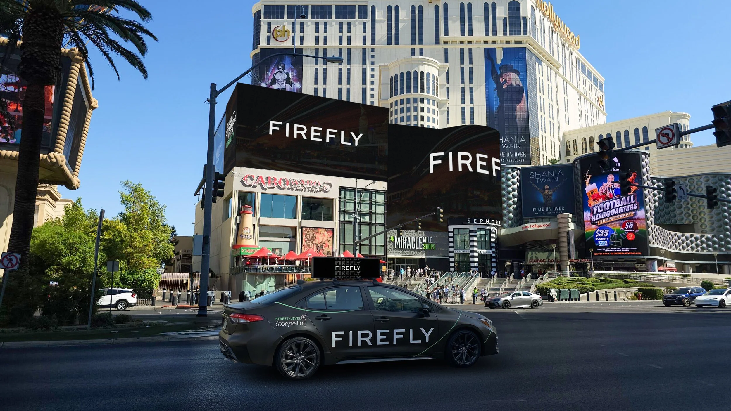 Firefly Introduces The Vegas Miracle, Extending Its Las Vegas Mobility Network With a Landmark Spectacular