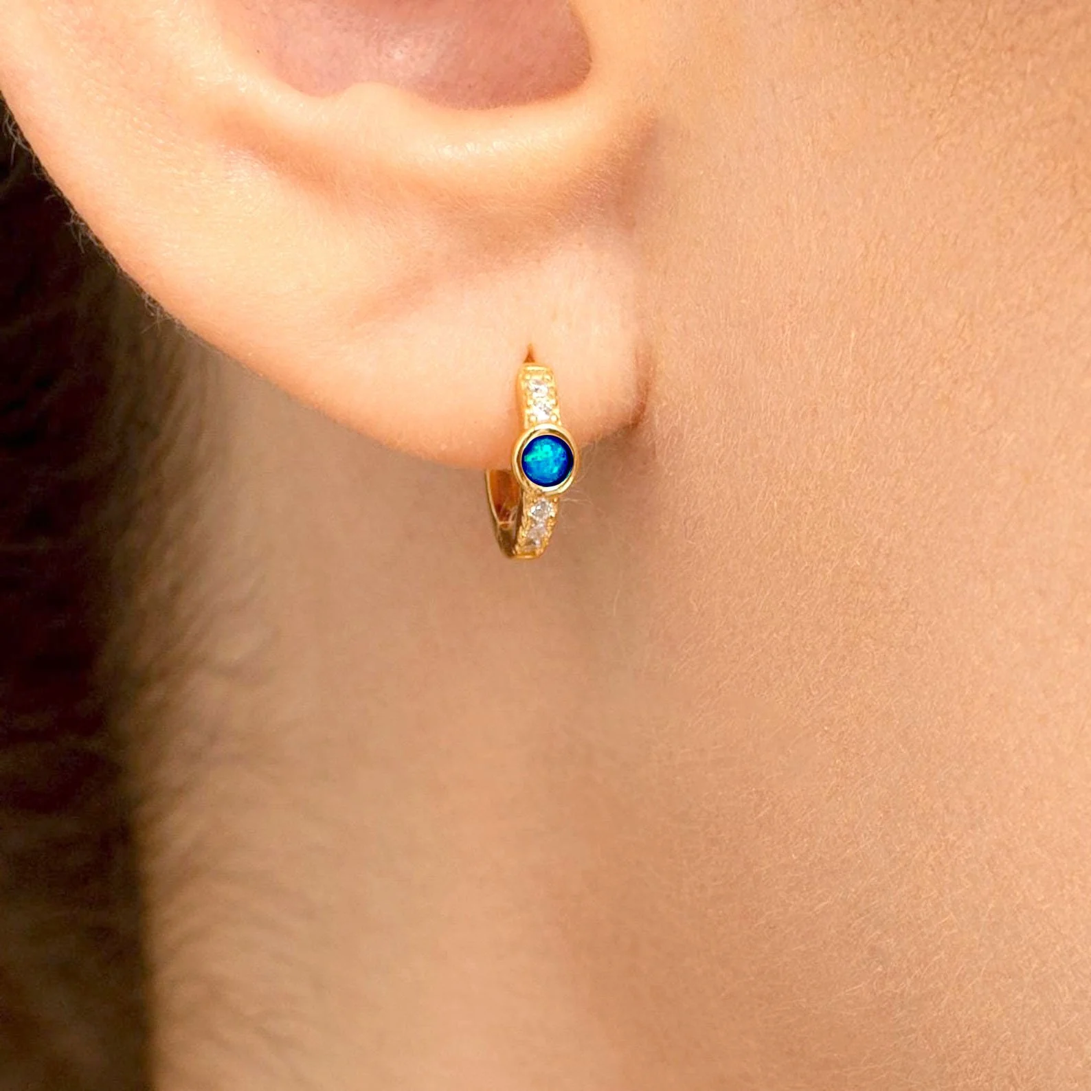 Gold-Plated-Sterling-Silver-Blue-Opal-Huggie-EarringsM.jpg