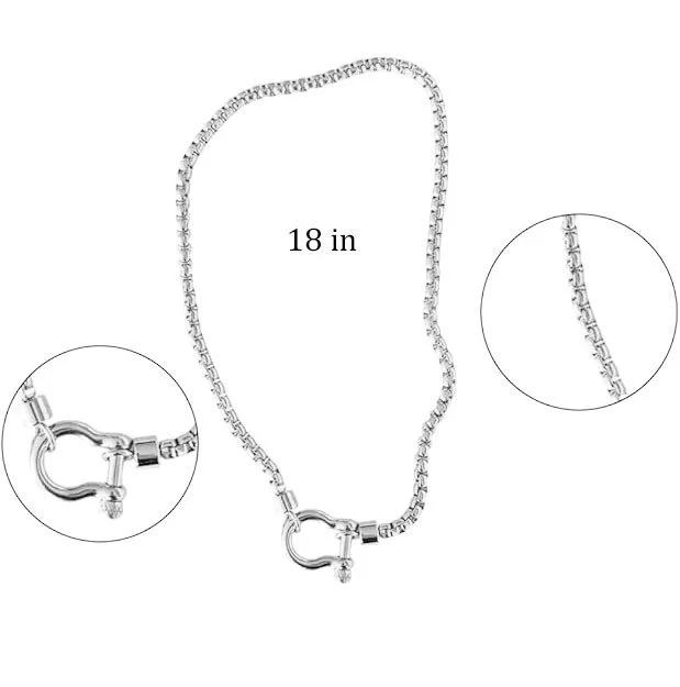 Stainless Steel Bit Necklace Enise Equestrian Collection