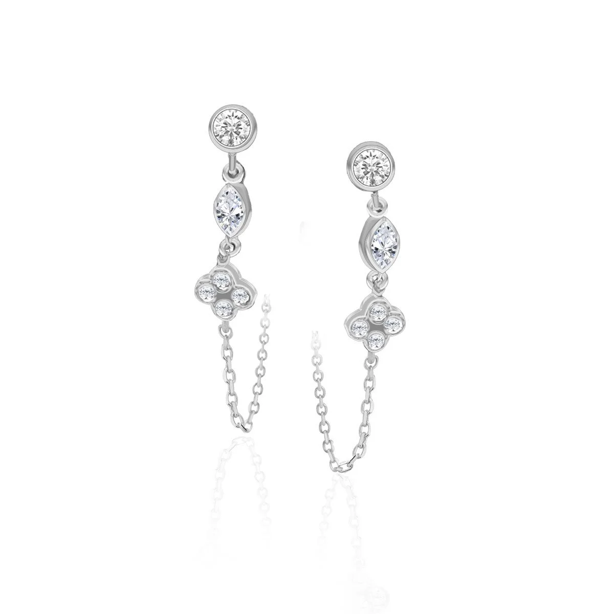 White-Gold-Plated-Clover-Silver-Earrings-with-Chain.jpg
