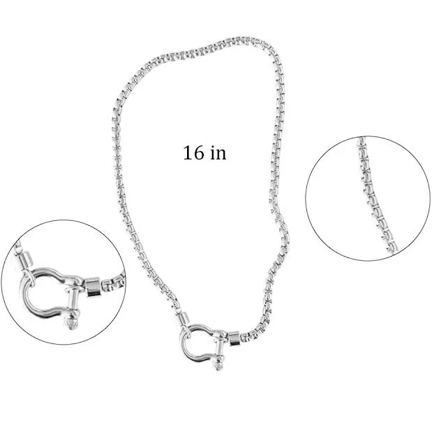 Stainless Steel Bit Necklace Enise Equestrian Collection